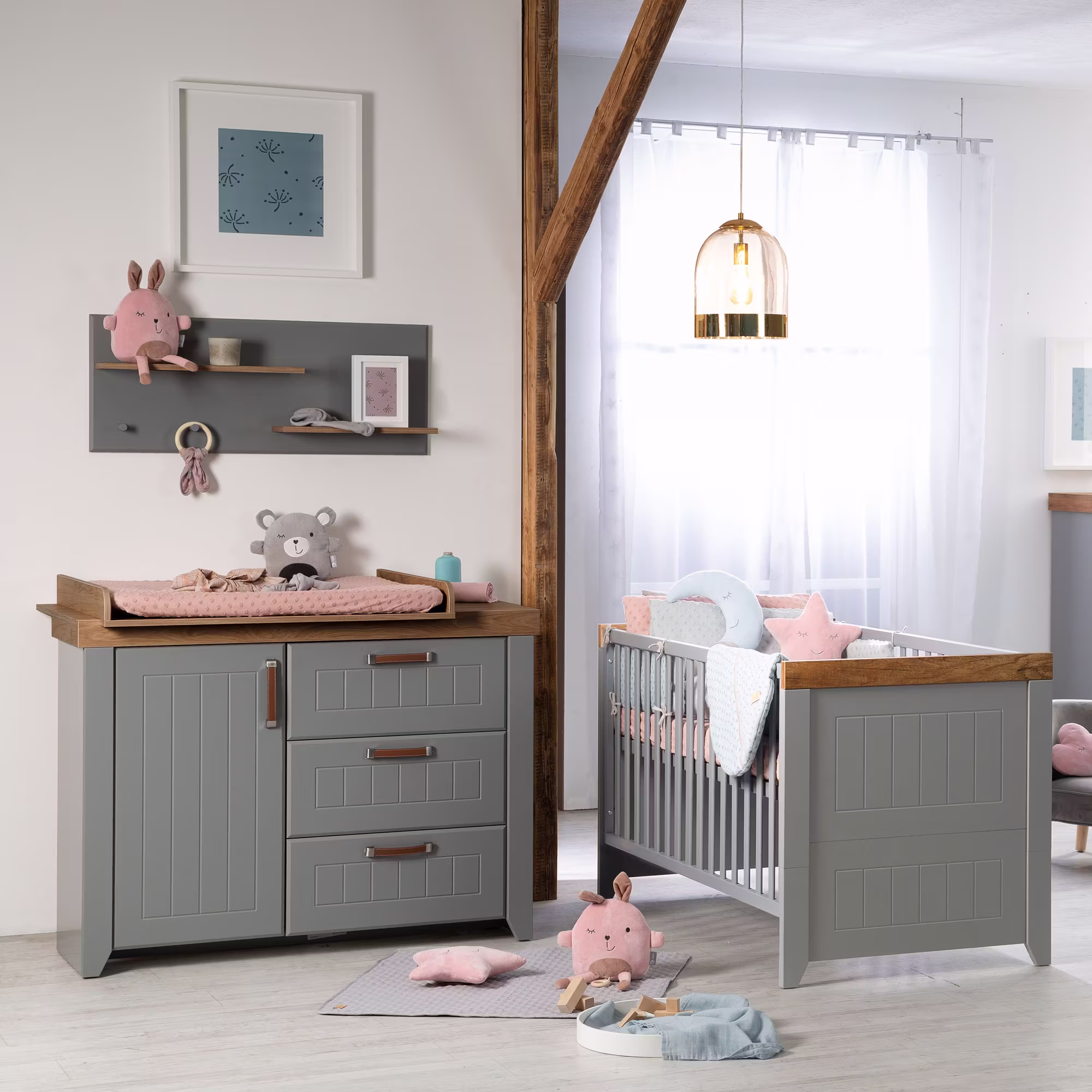 2-teiliges Spar-Set Babyzimmer Ella - Jamouz