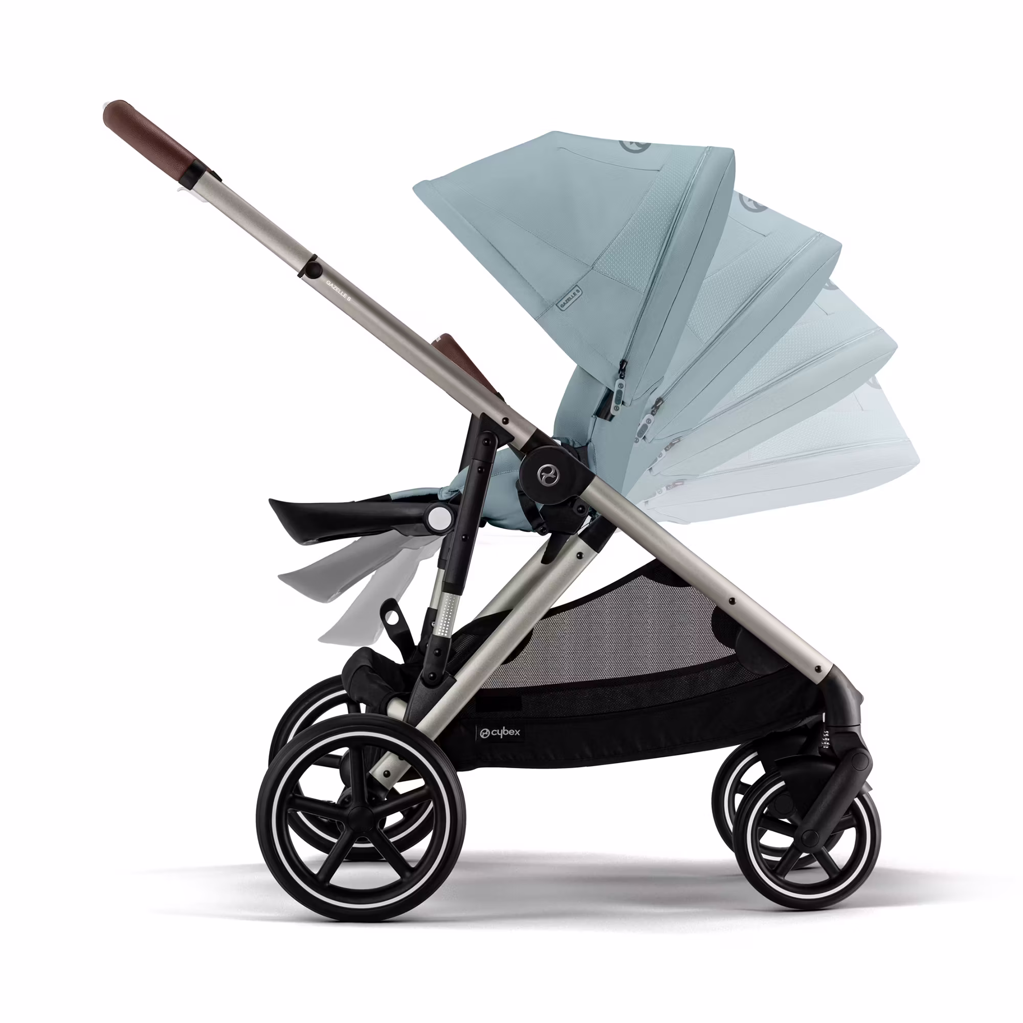 Gazelle S Lava Grey (Silver Frame) - Jamouz