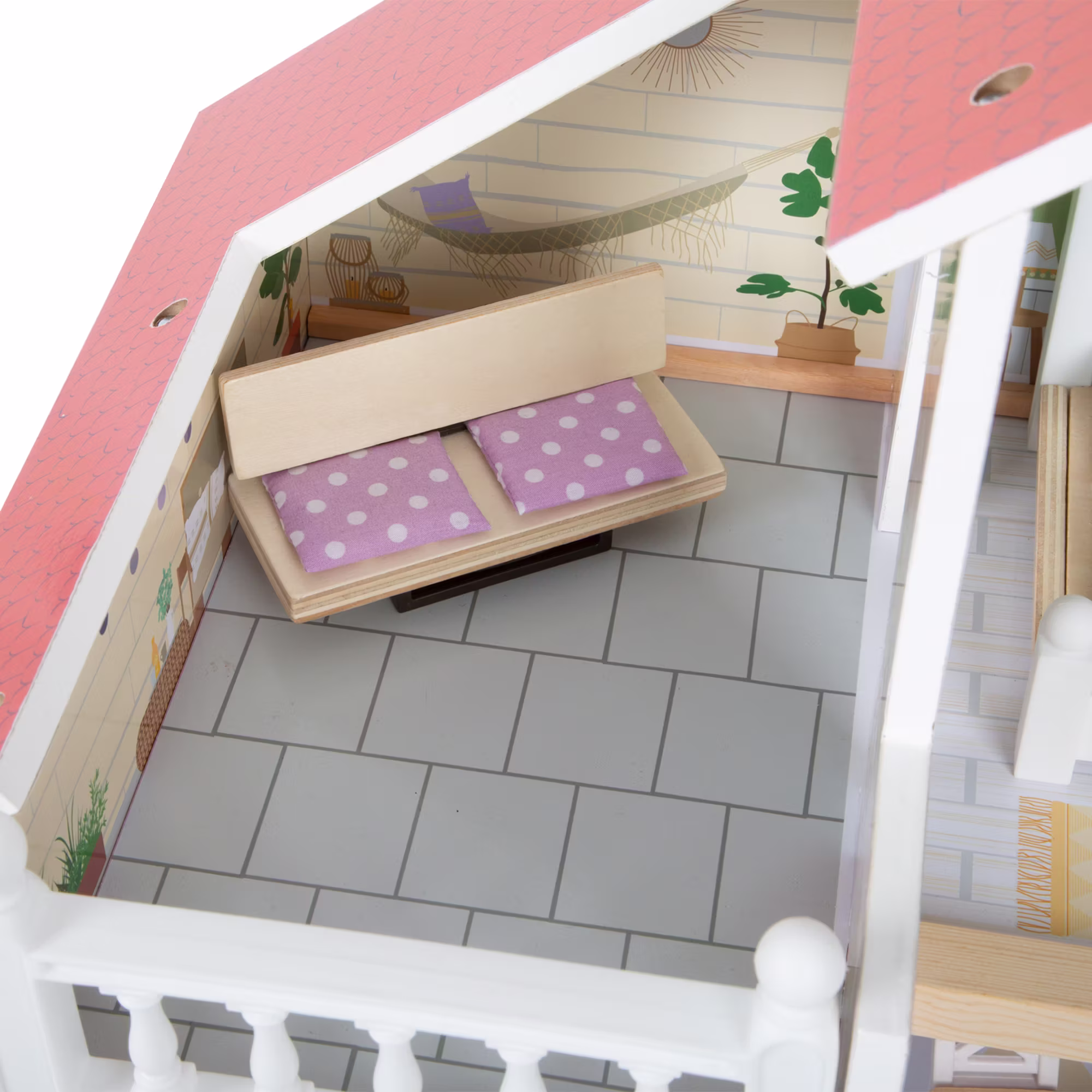 Puppenhaus mit Dachterasse - Jamouz
