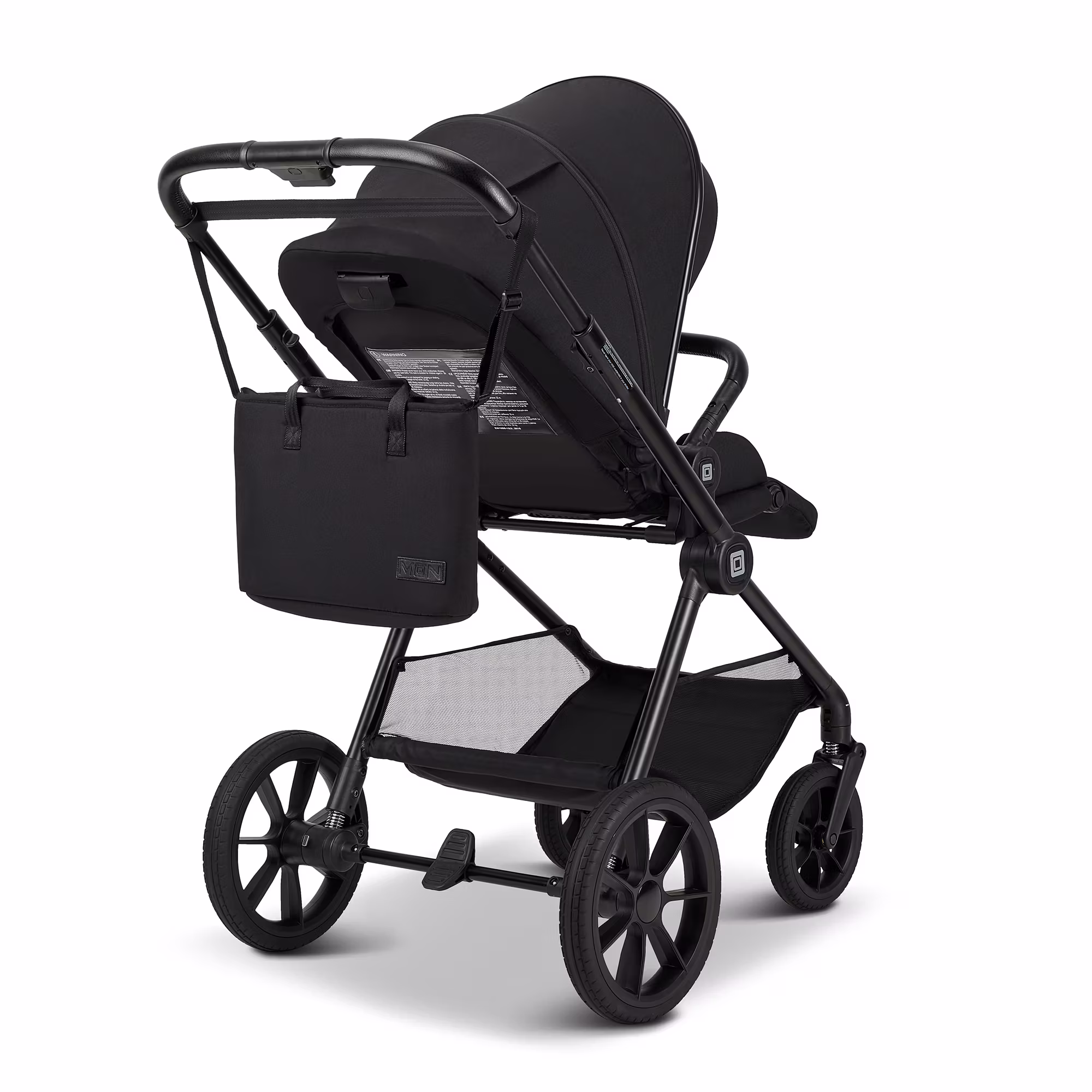 CLICC Set Black Melange mit Babyschale Cosmo - Jamouz