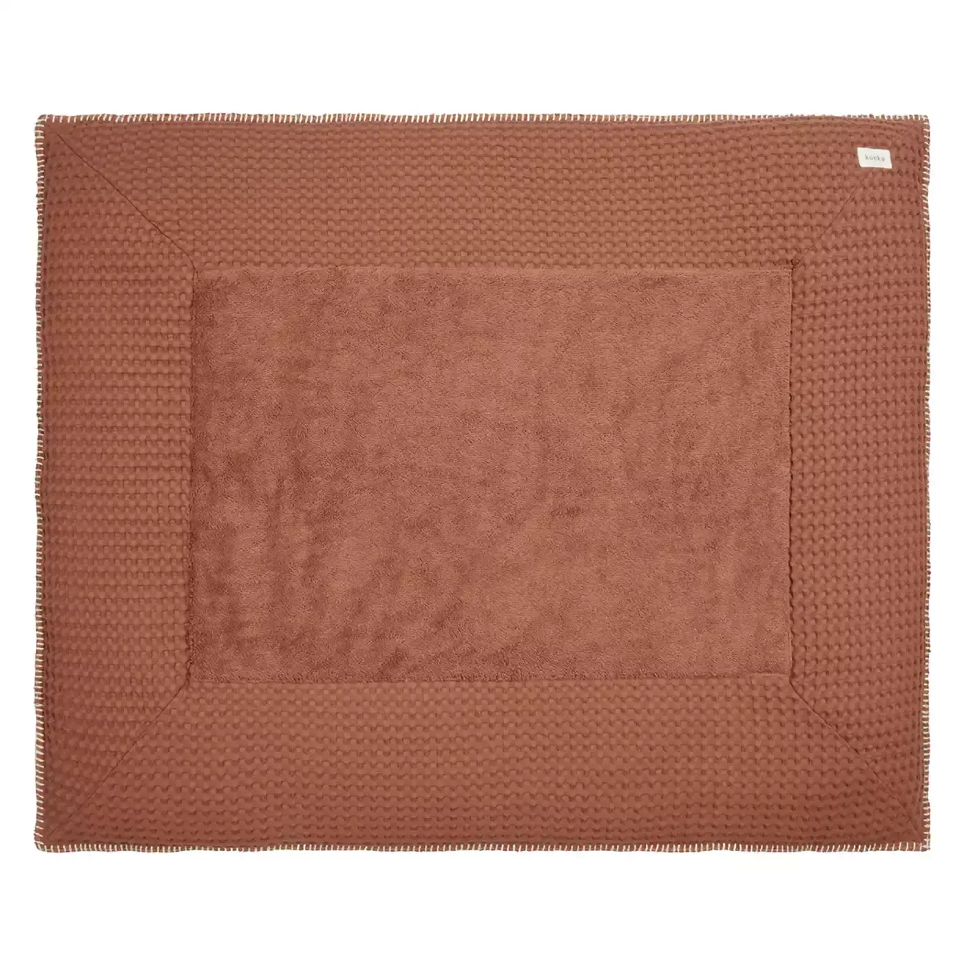 Krabbeldecke Amsterdam Steel Grey / Sand - Jamouz