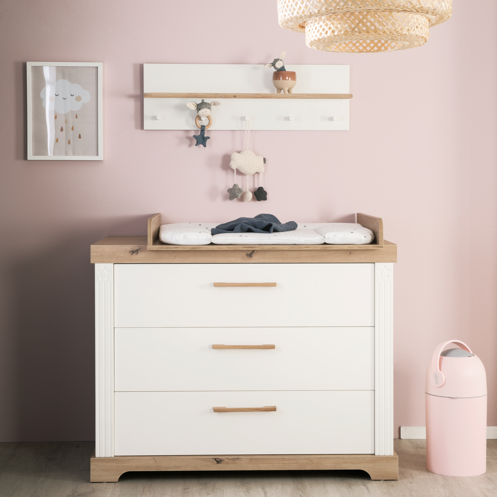 2-teiliges Spar-Set Babyzimmer Milan - Jamouz