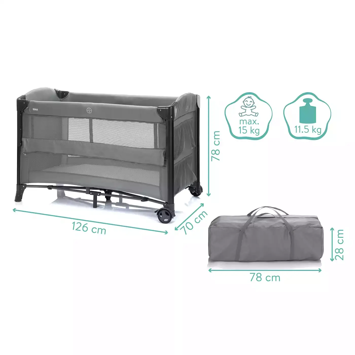 Beistellbett - Jamouz