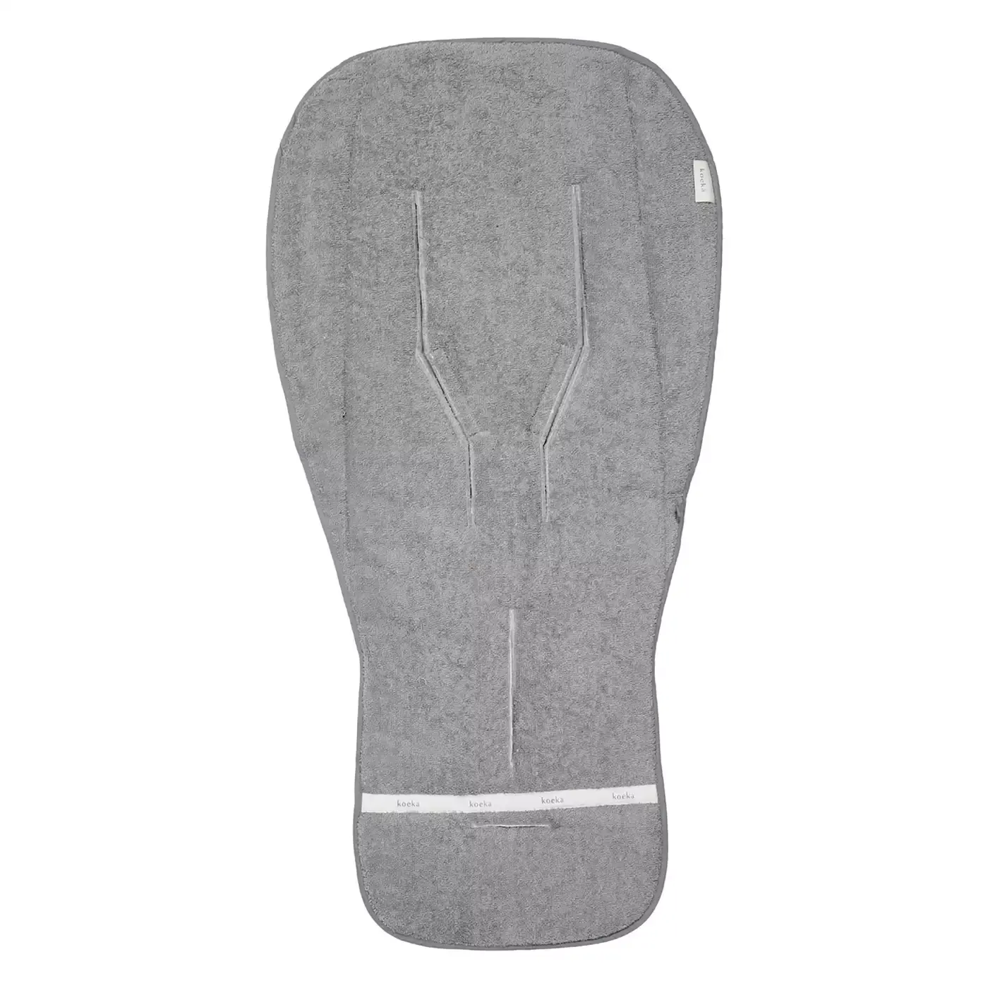 Buggy Einlage Dijon Organic Steel Grey - Jamouz