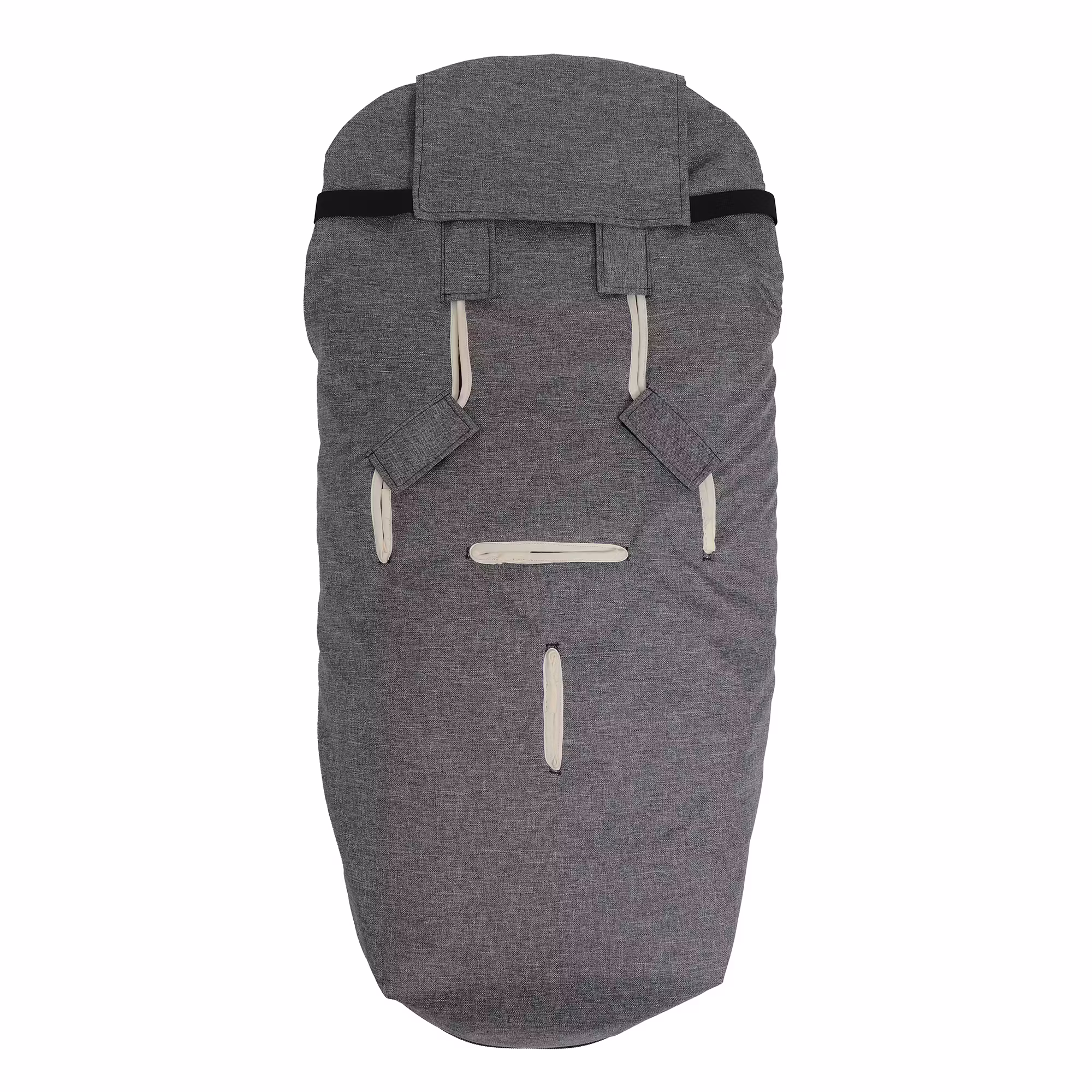 Lammfell Fußssack LOVE THE NATURE Anthracite - Jamouz