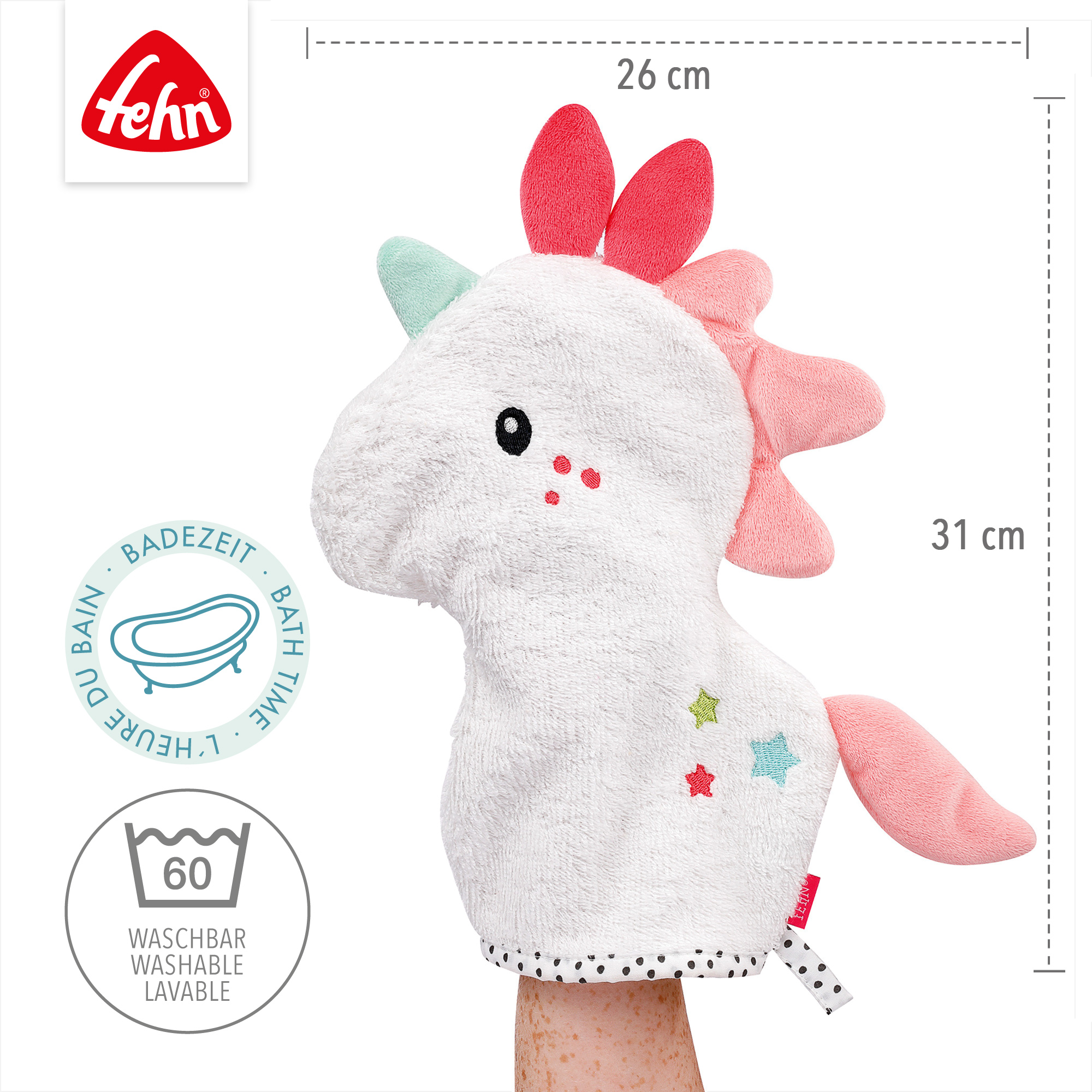 Waschhandschuh Einhorn - Jamouz