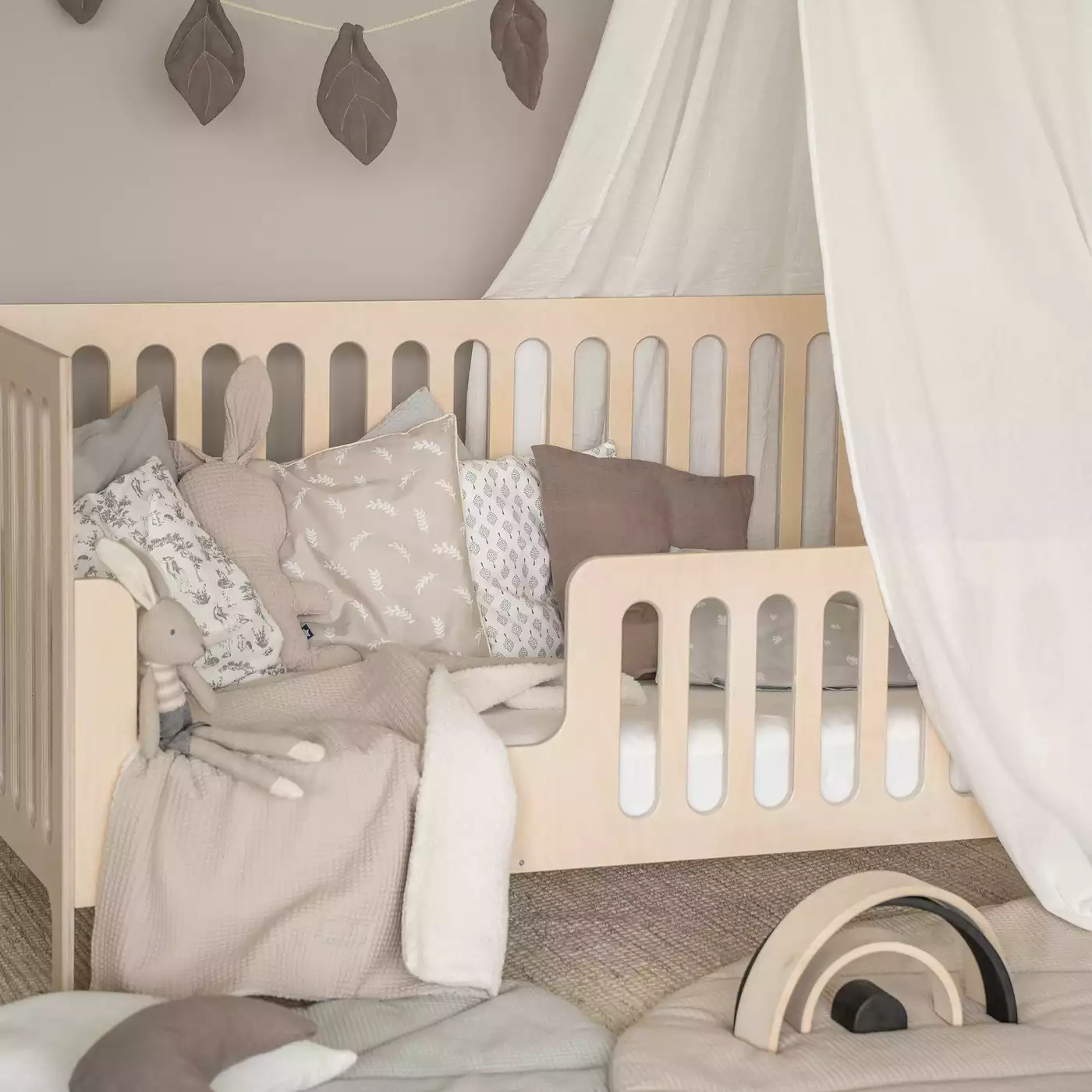 Krabbeldecke Blatt Seashell - Jamouz
