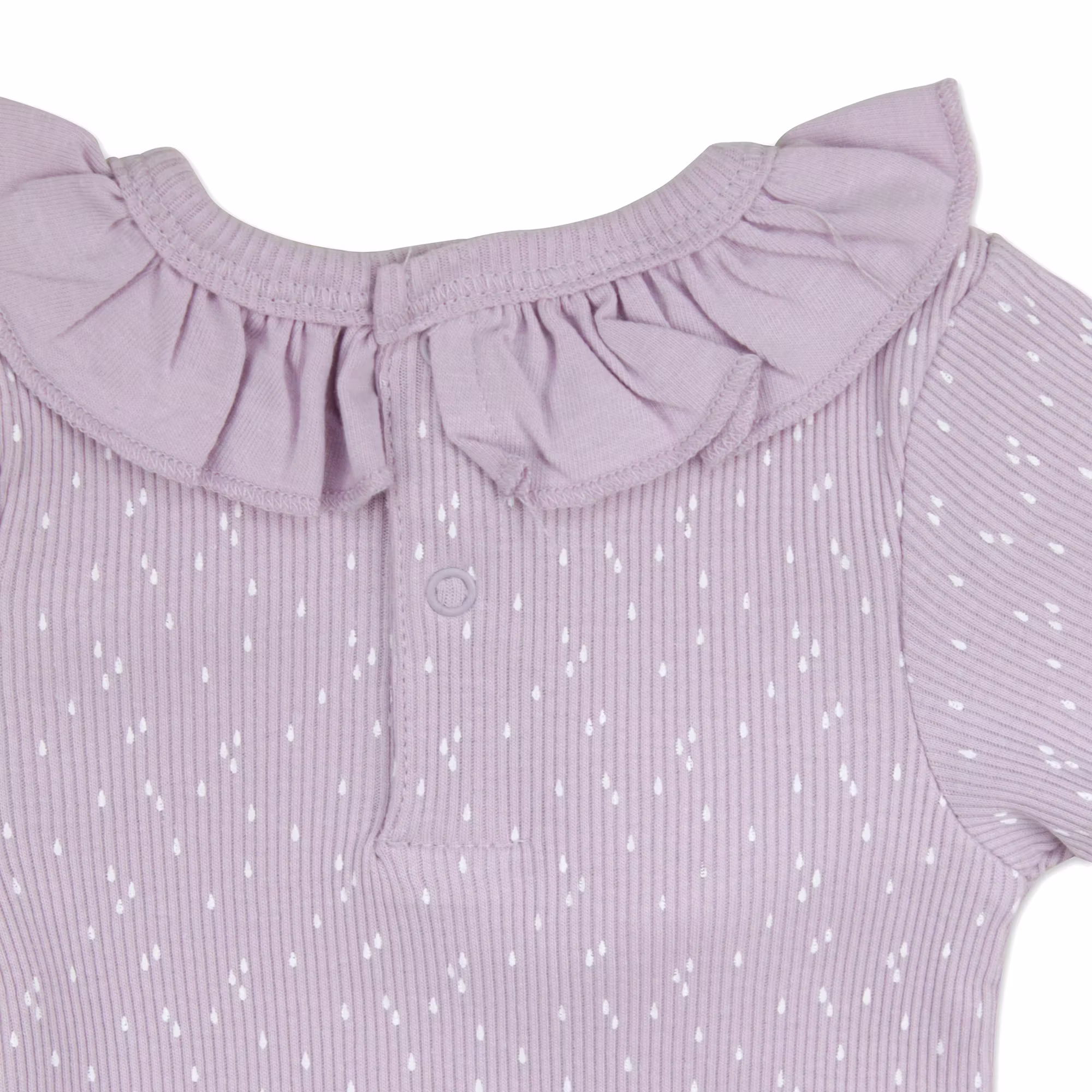 Rippbody Kurzarm Summer Breeze Flieder - Jamouz