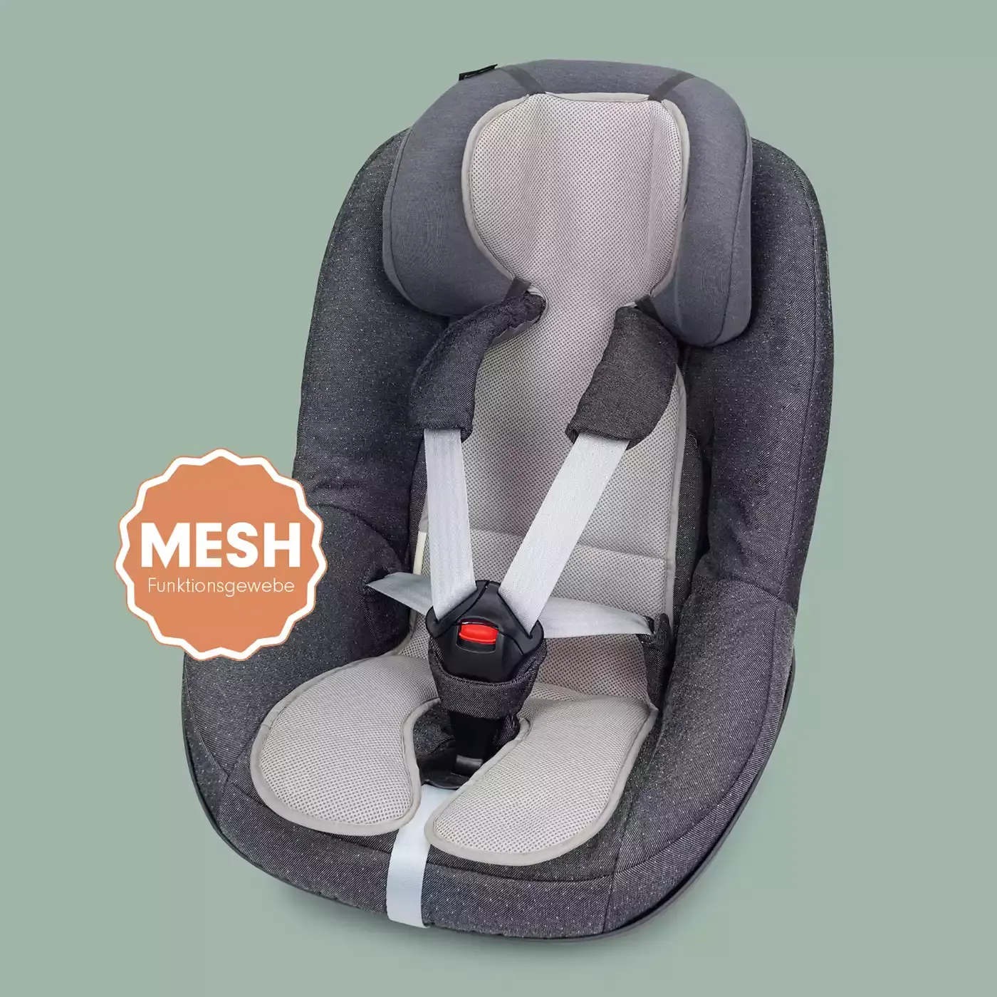 Sitzauflage COOLAIR Gr. 1 Grau/Taupe - Jamouz