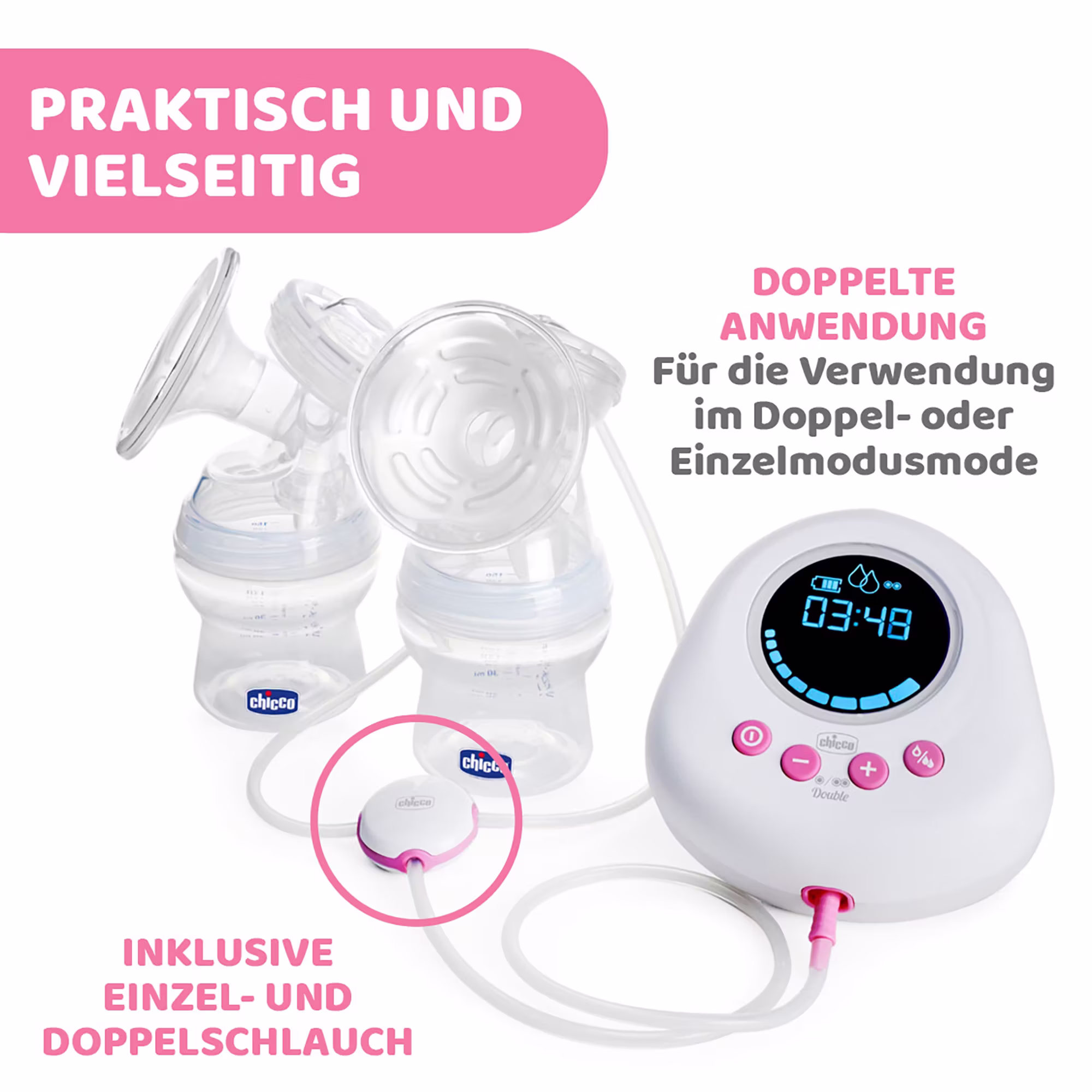 Elektrische Doppelmilchpumpe - Jamouz