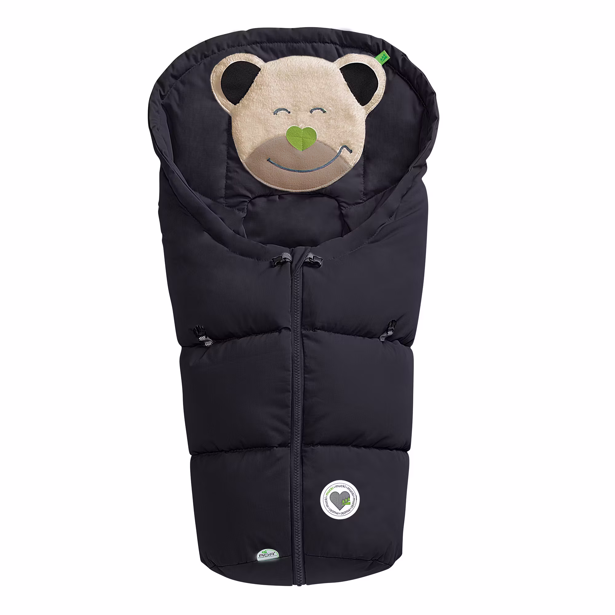 Fußsäckchen Mucki Classic Schwarz - Jamouz