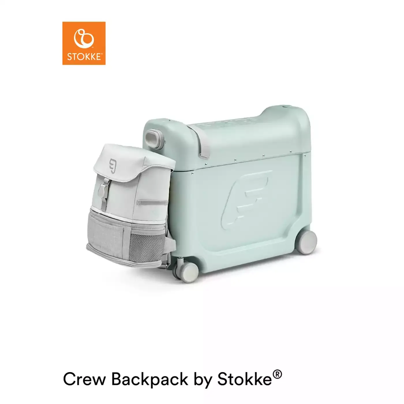 Jetkids™ Bundle BedBox™ & Crew Back Pack Sky Blue - Jamouz