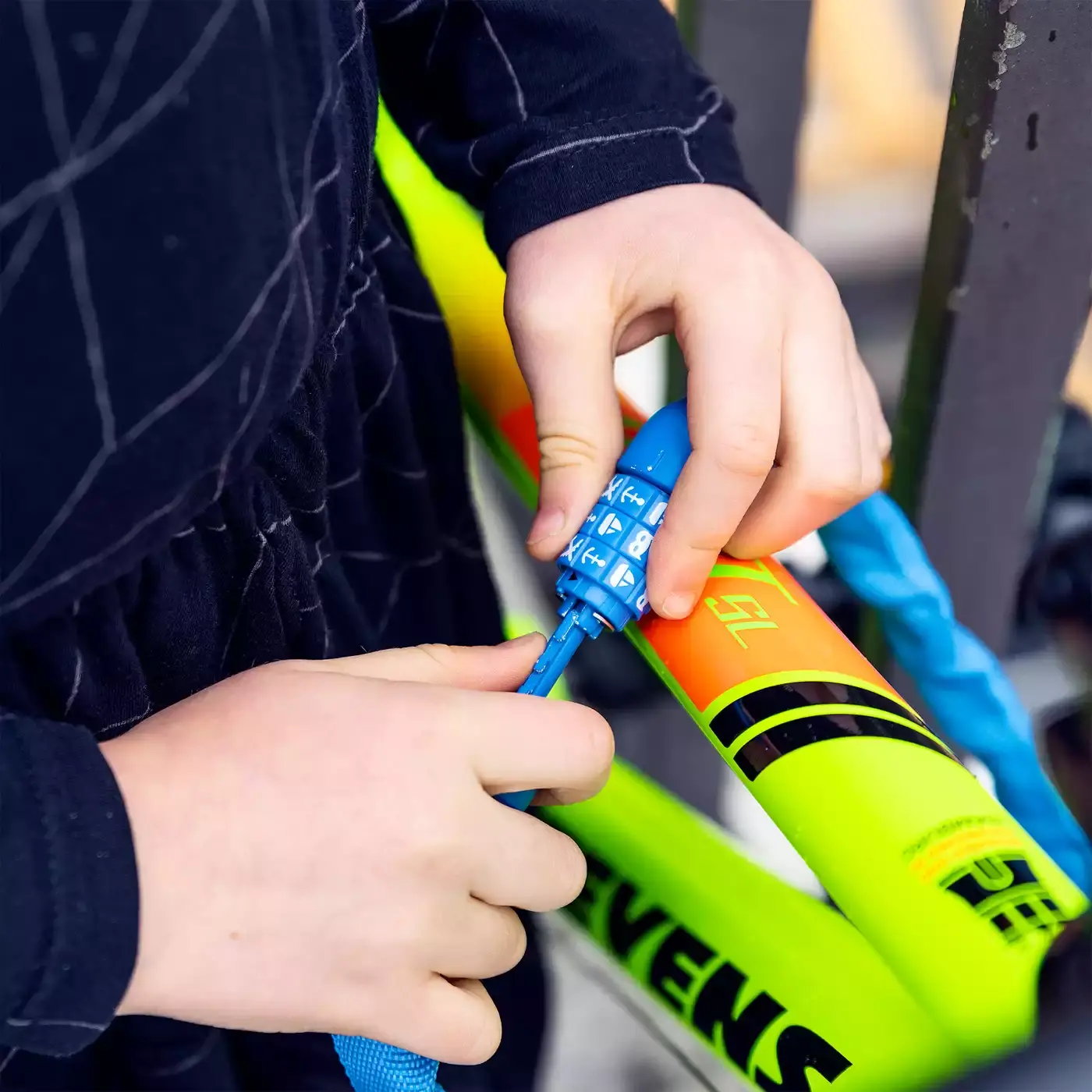 Kettenschloss Steel-O-Chain™ 4804C Symbols - Jamouz