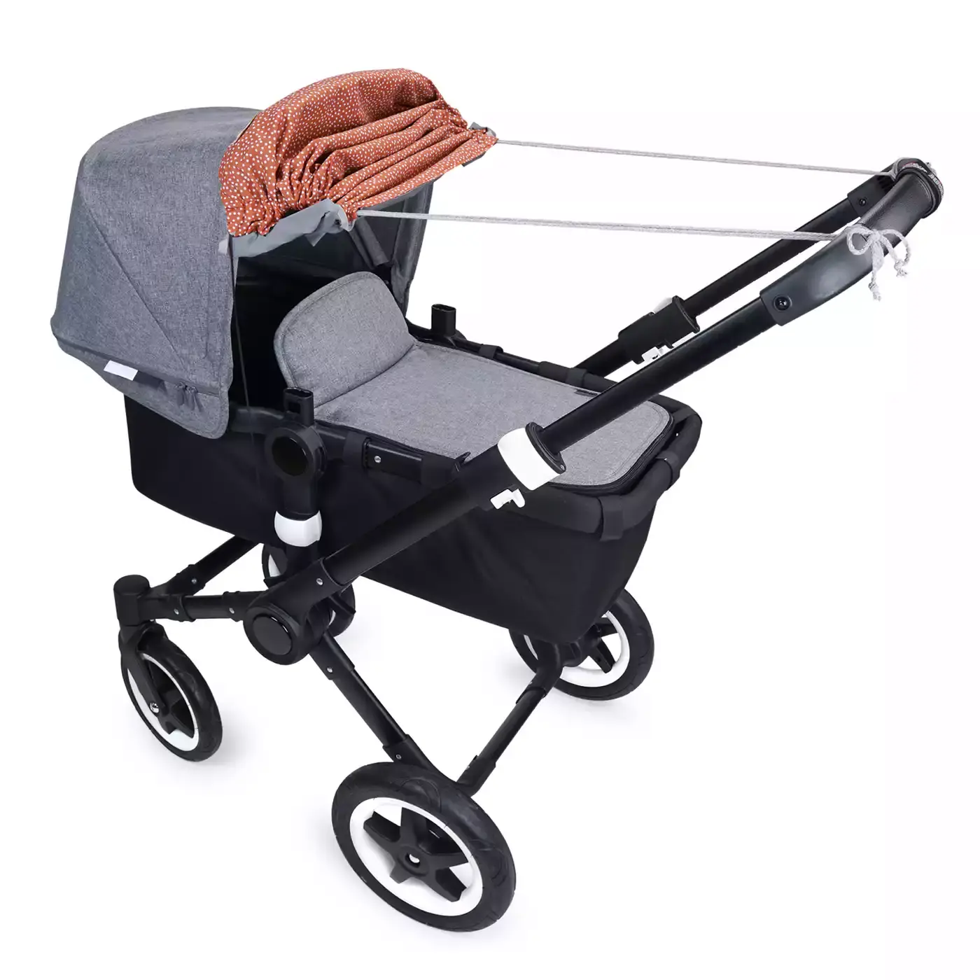 Sonnensegel Johanna Mini Dots Terracotta - Jamouz