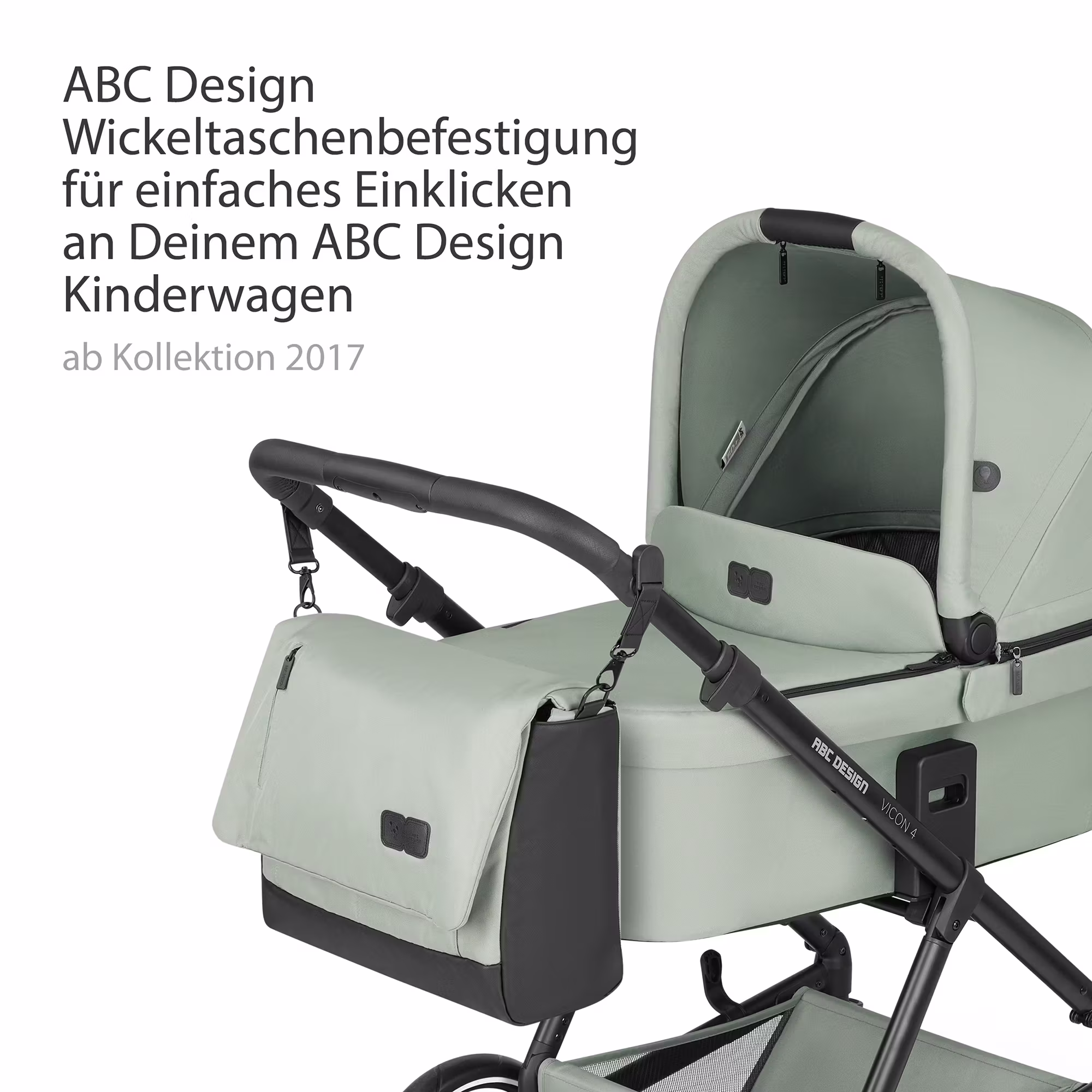 Wickeltasche Urban Asphalt - Jamouz