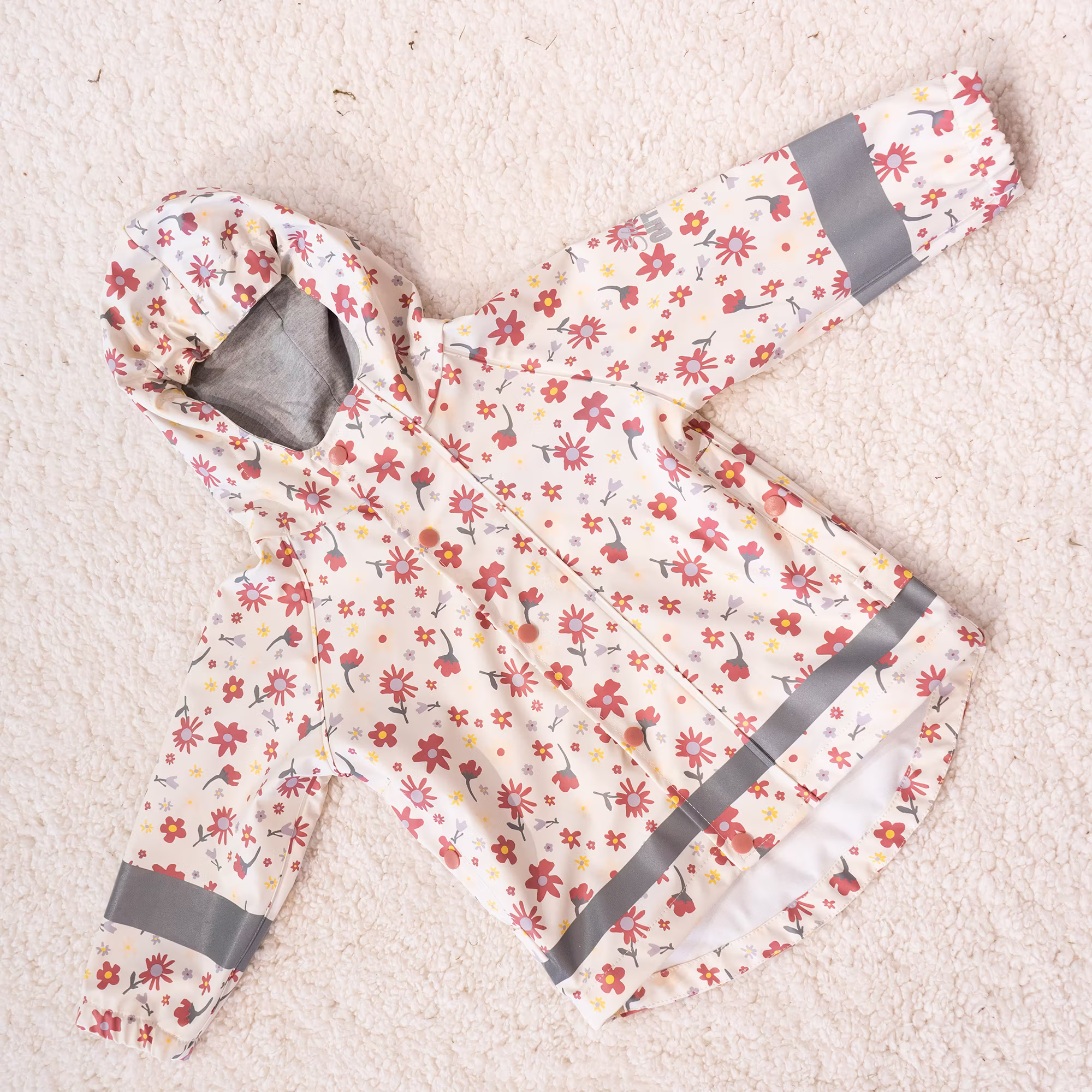 Regenjacke Blumen - Jamouz