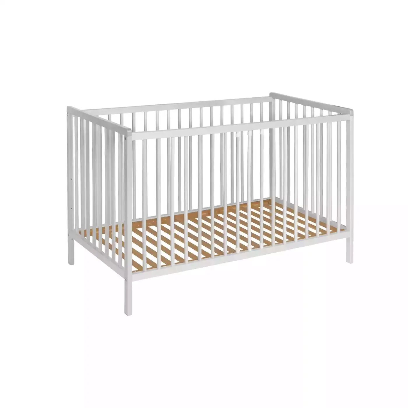 Kinderbett Lilu Grau 60 x 120 cm - Jamouz