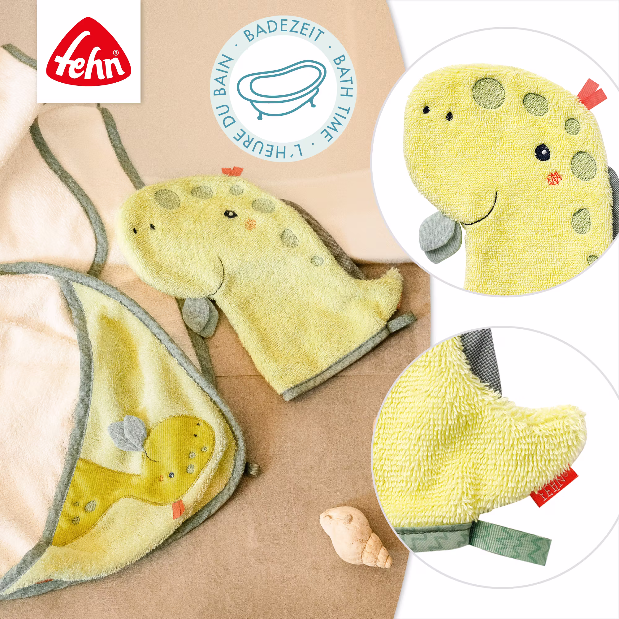 Waschhandschuh Dino - Jamouz