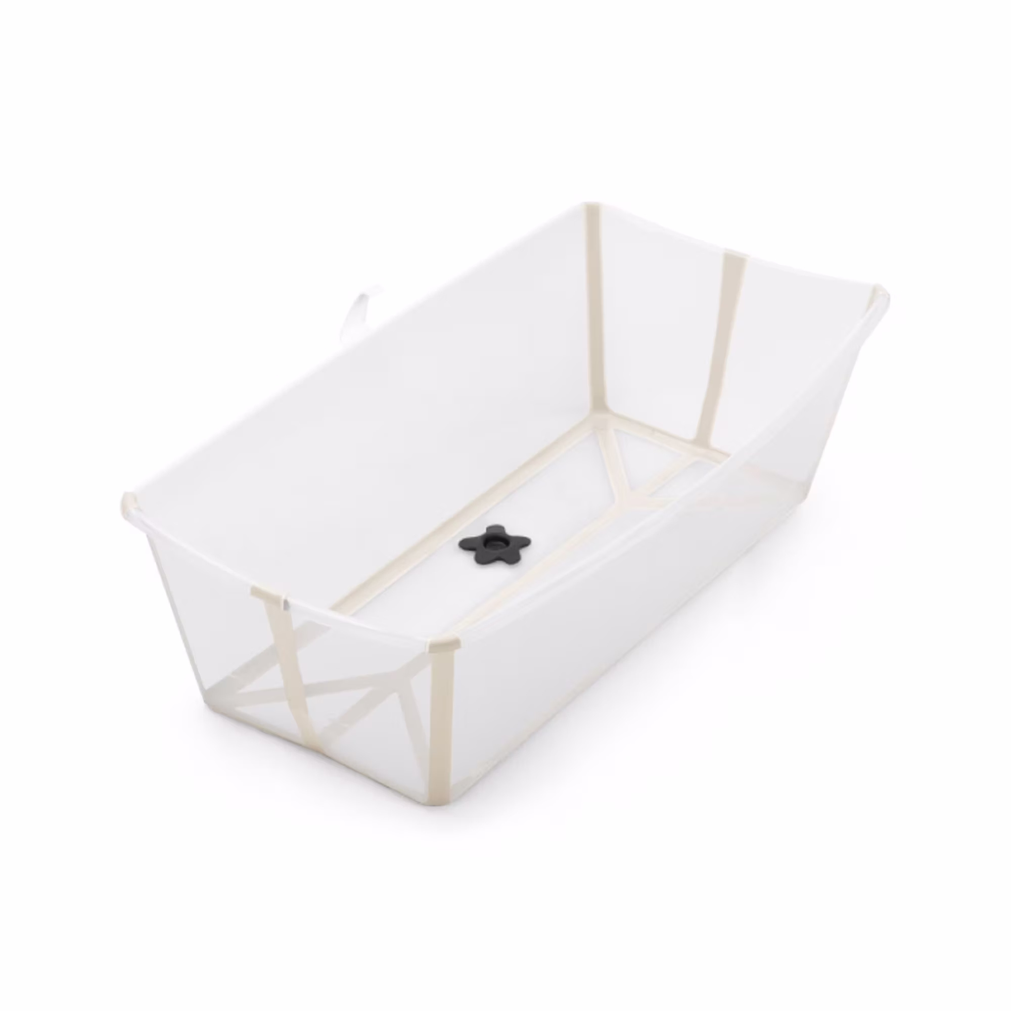 Flexi Bath® XL Transparent Ocean Blue mit hitzeempfindlichem Stöpsel - Jamouz