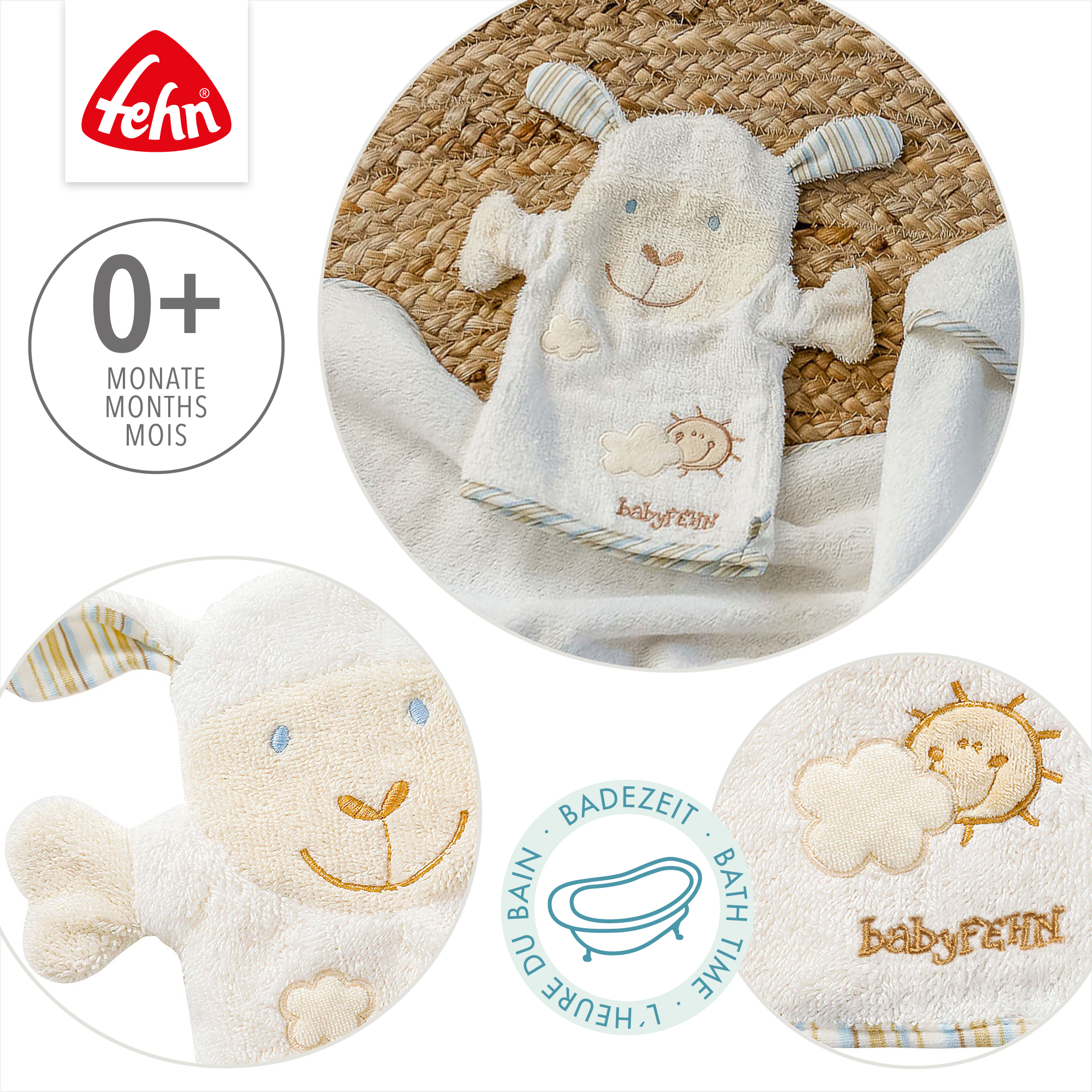 Waschhandschuh Schaf - Jamouz