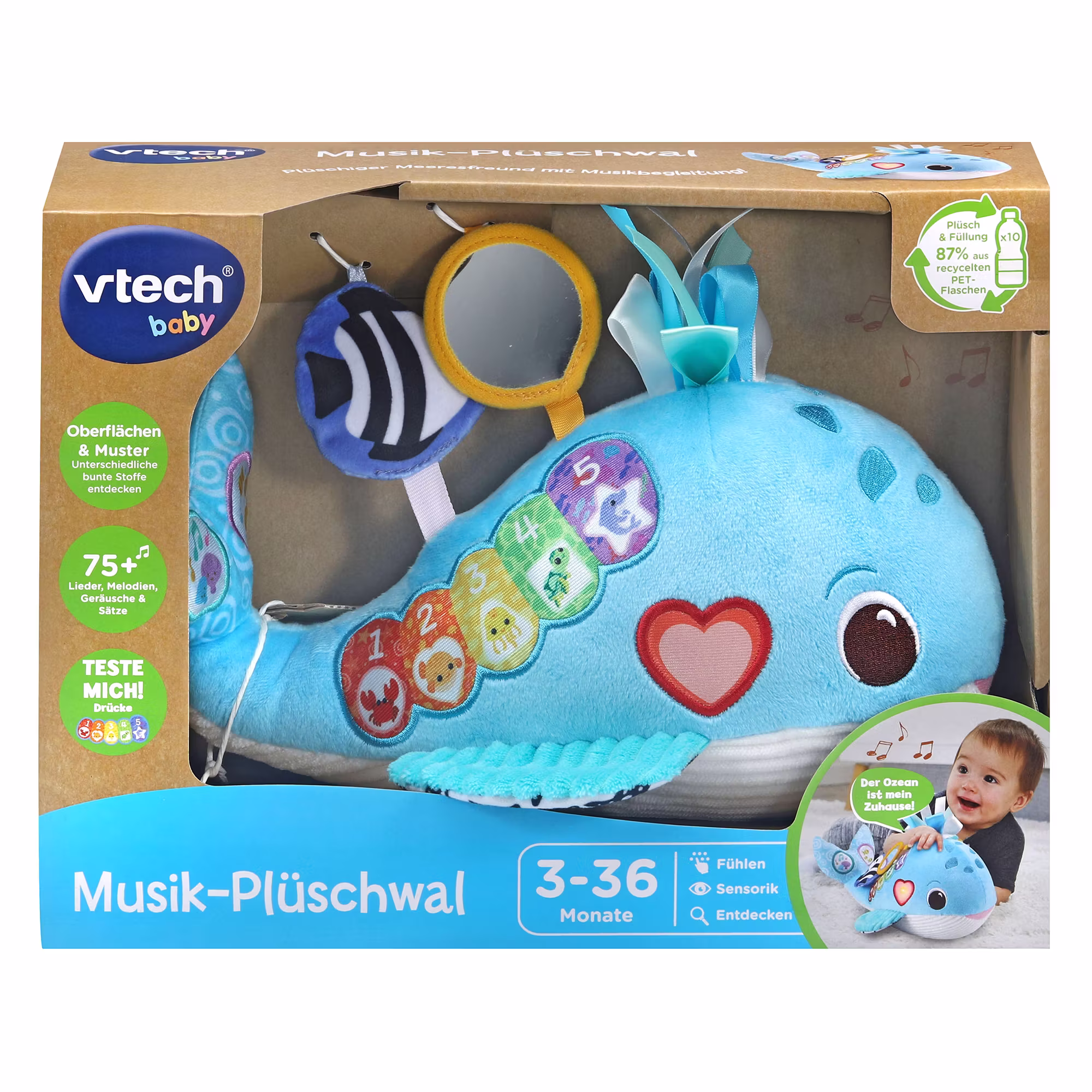 Musik-Plüschwal - Jamouz