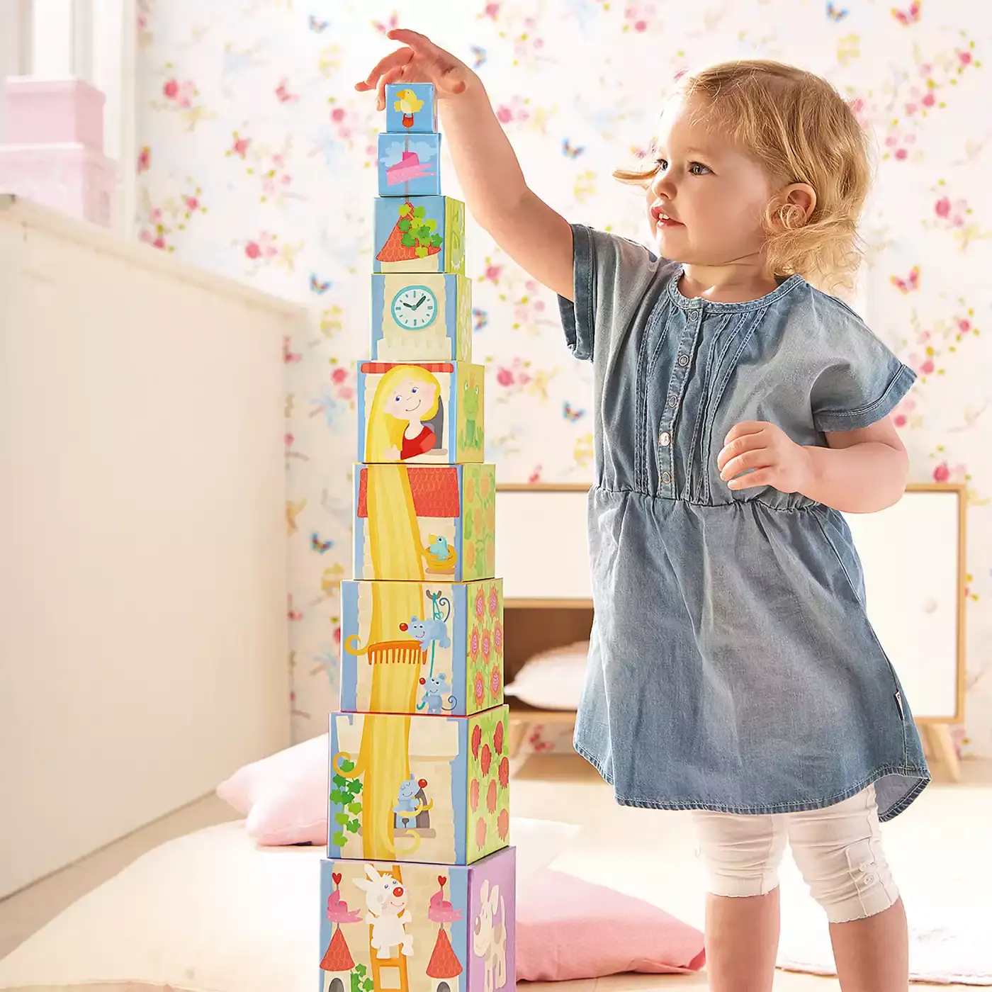 Stapelwürfel - Rapunzel - Jamouz