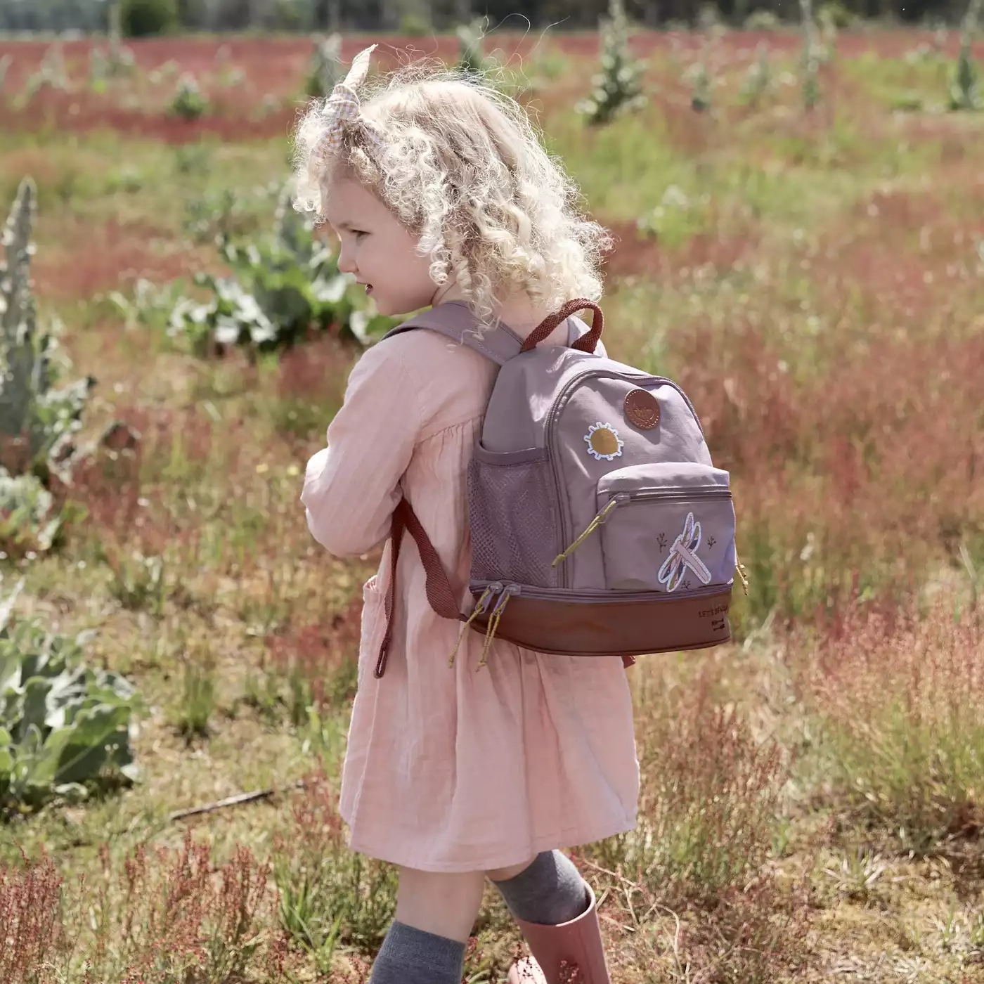 Mini Backpack Adventure Dragonfly Light Purple - Jamouz