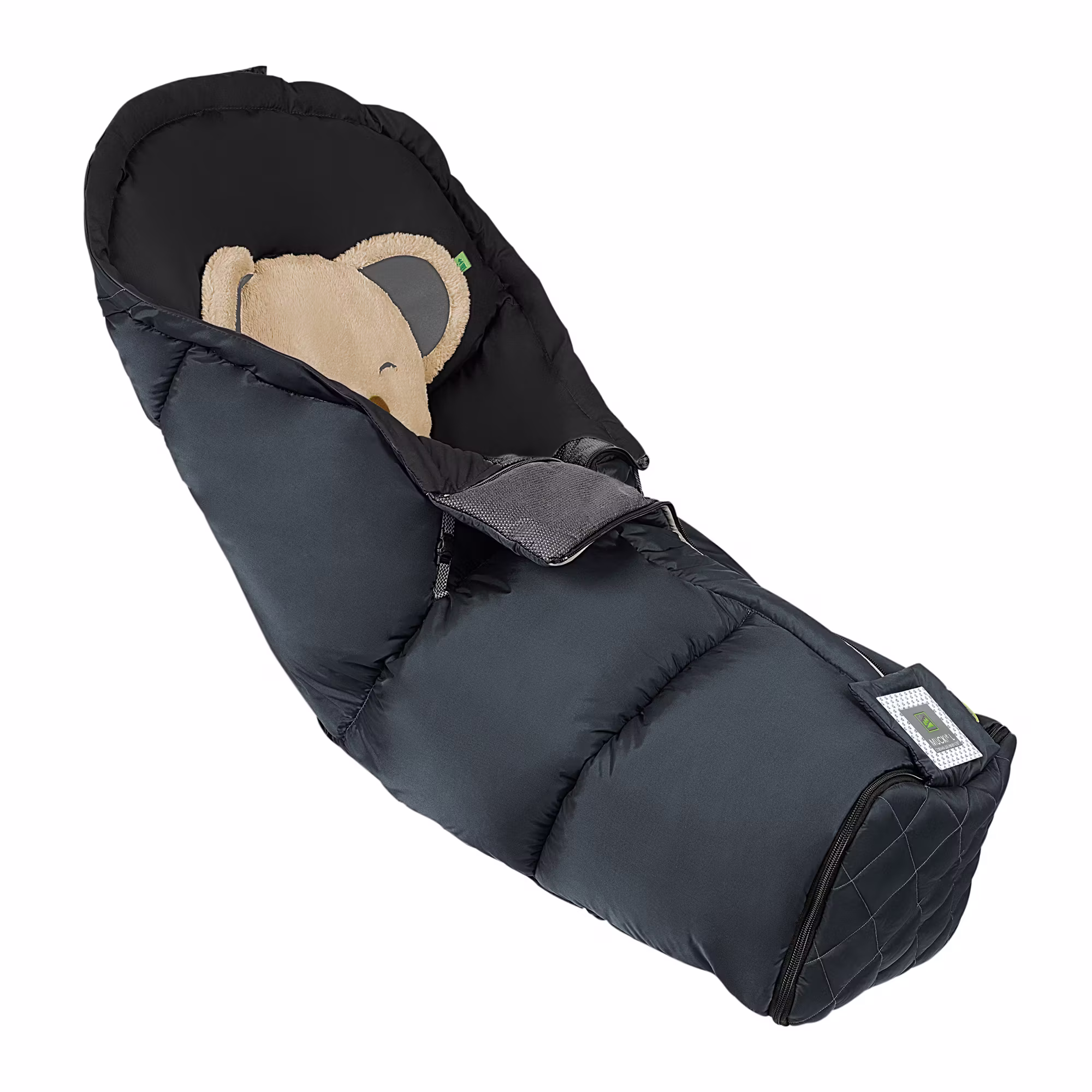 Fußsack Mucki L-cs Rocky Grey - Jamouz