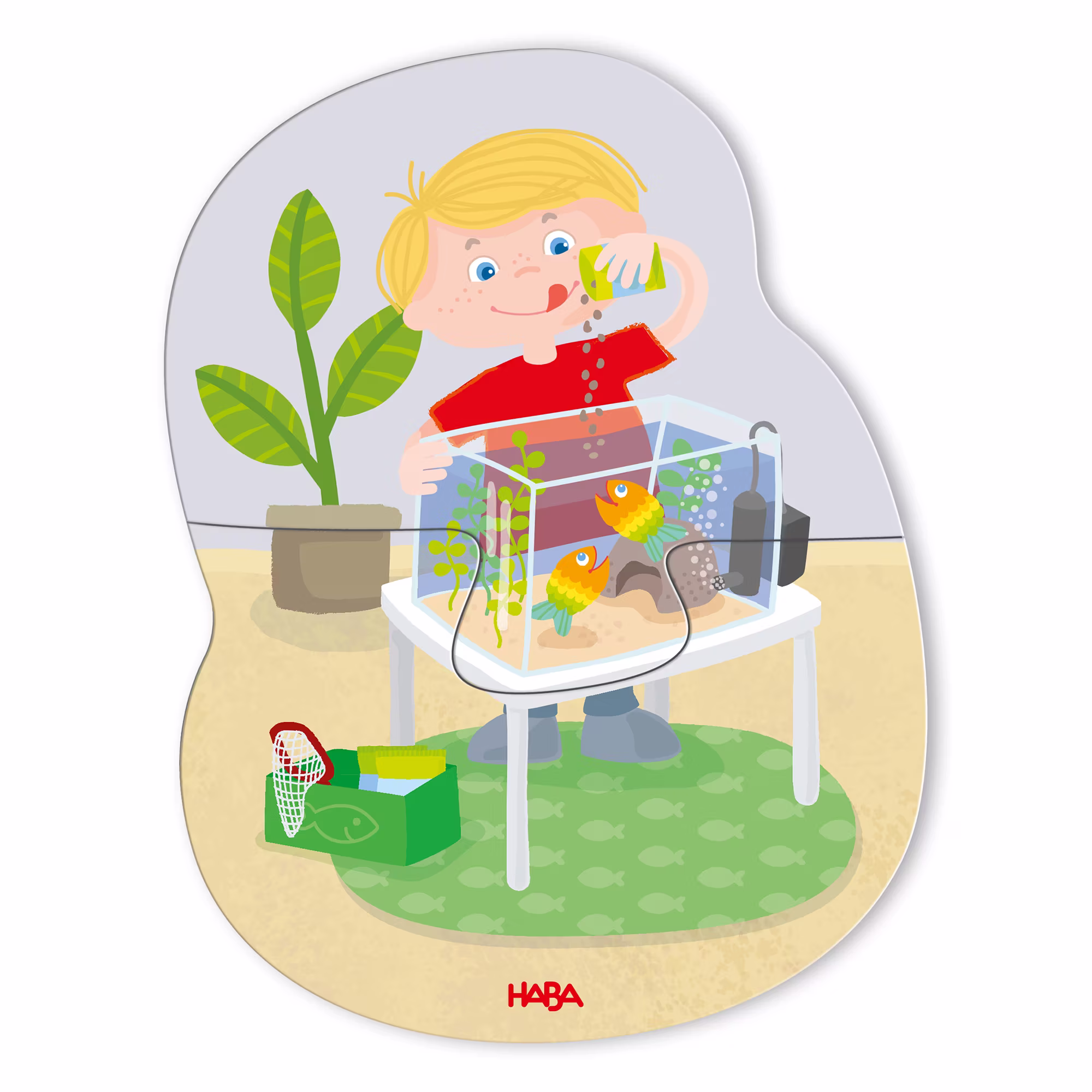 6 erste Puzzles Haustiere - Jamouz