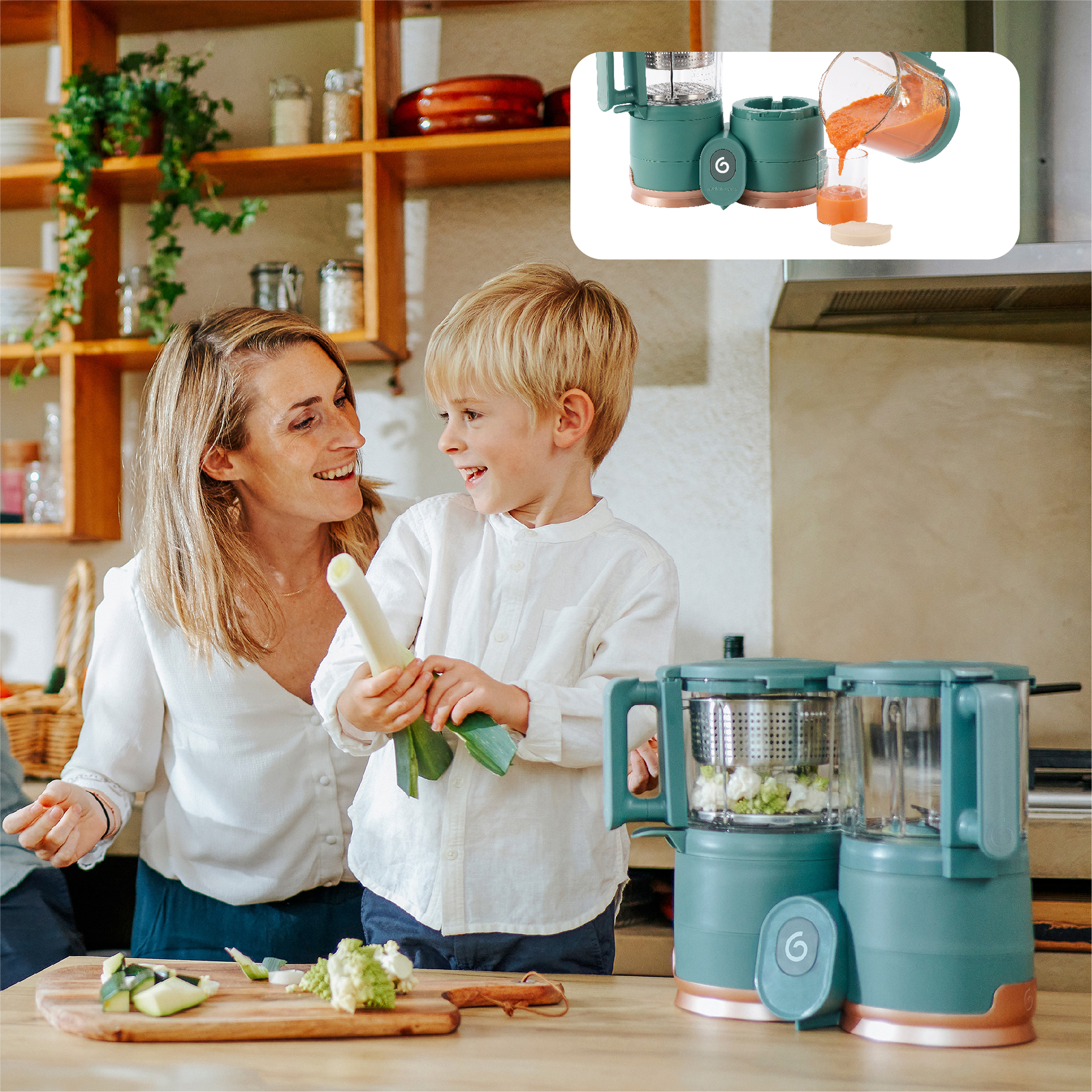 Nutribaby Glass Green Forest - Jamouz