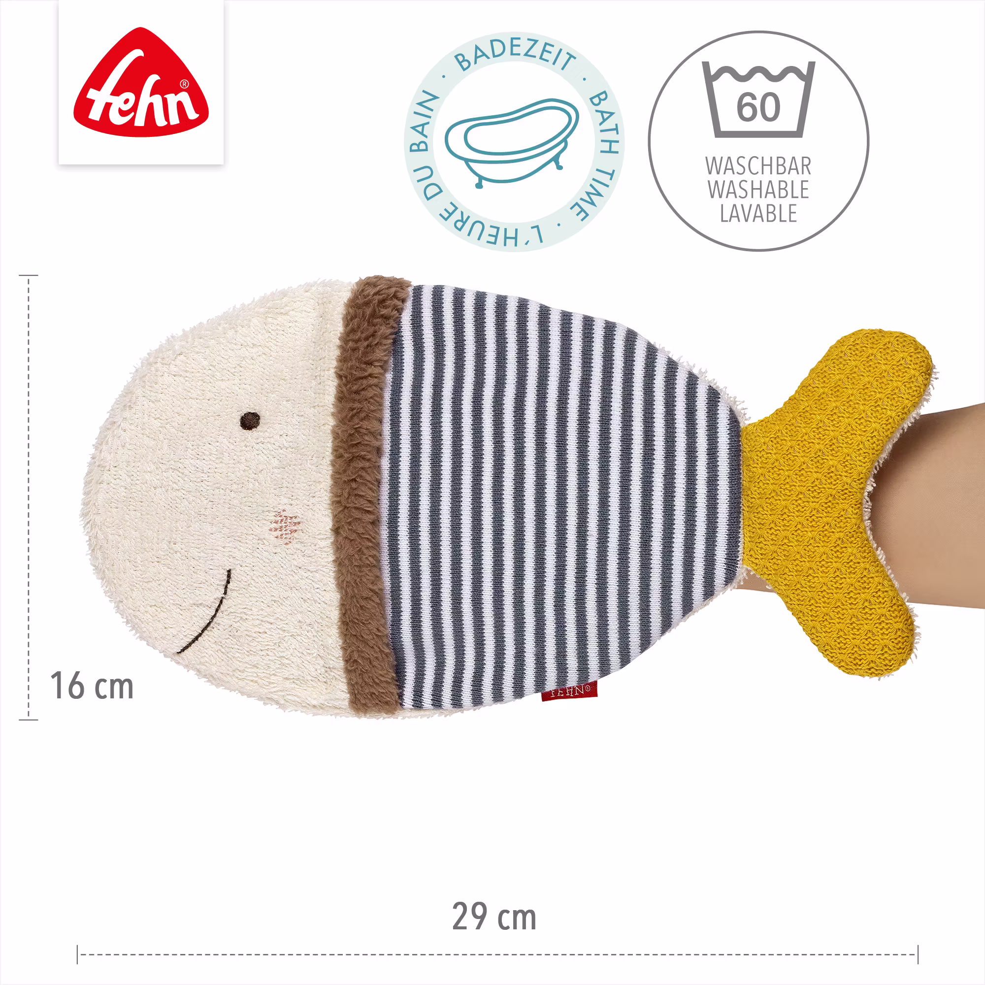 Waschhandschuh Fisch - Jamouz
