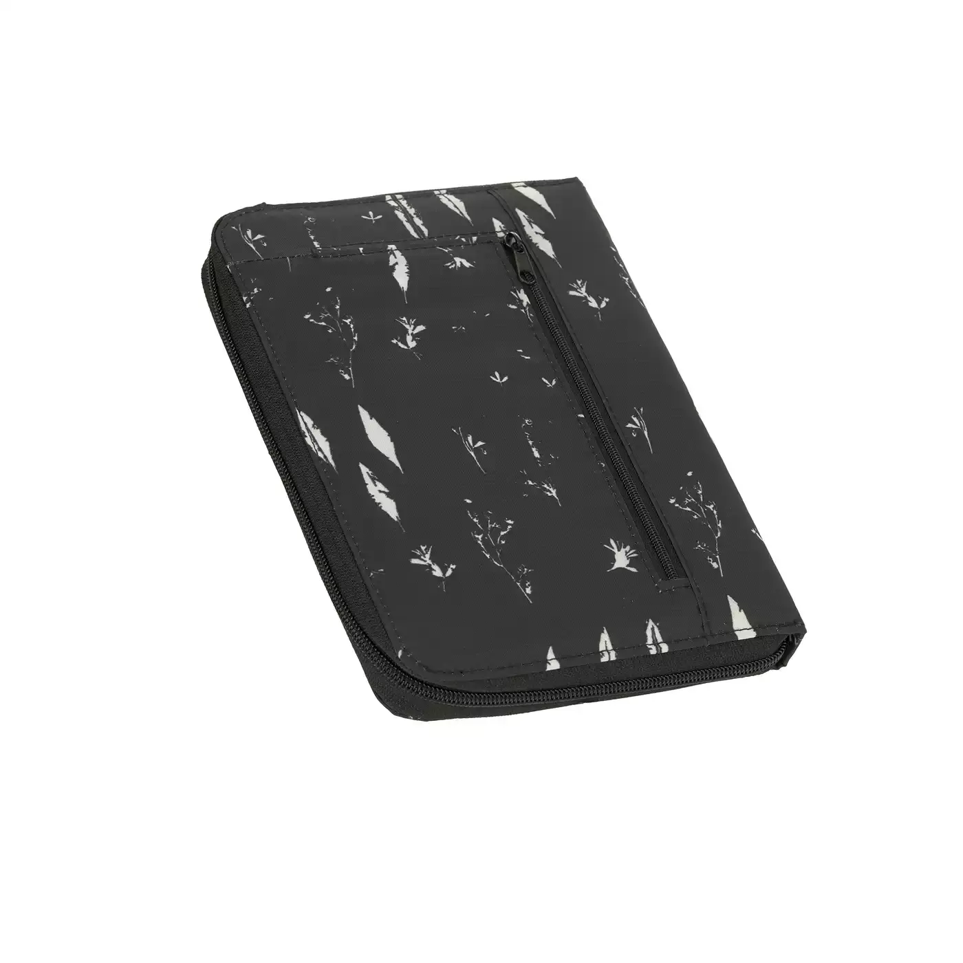 Mutterpasshülle Feathers Black - Jamouz