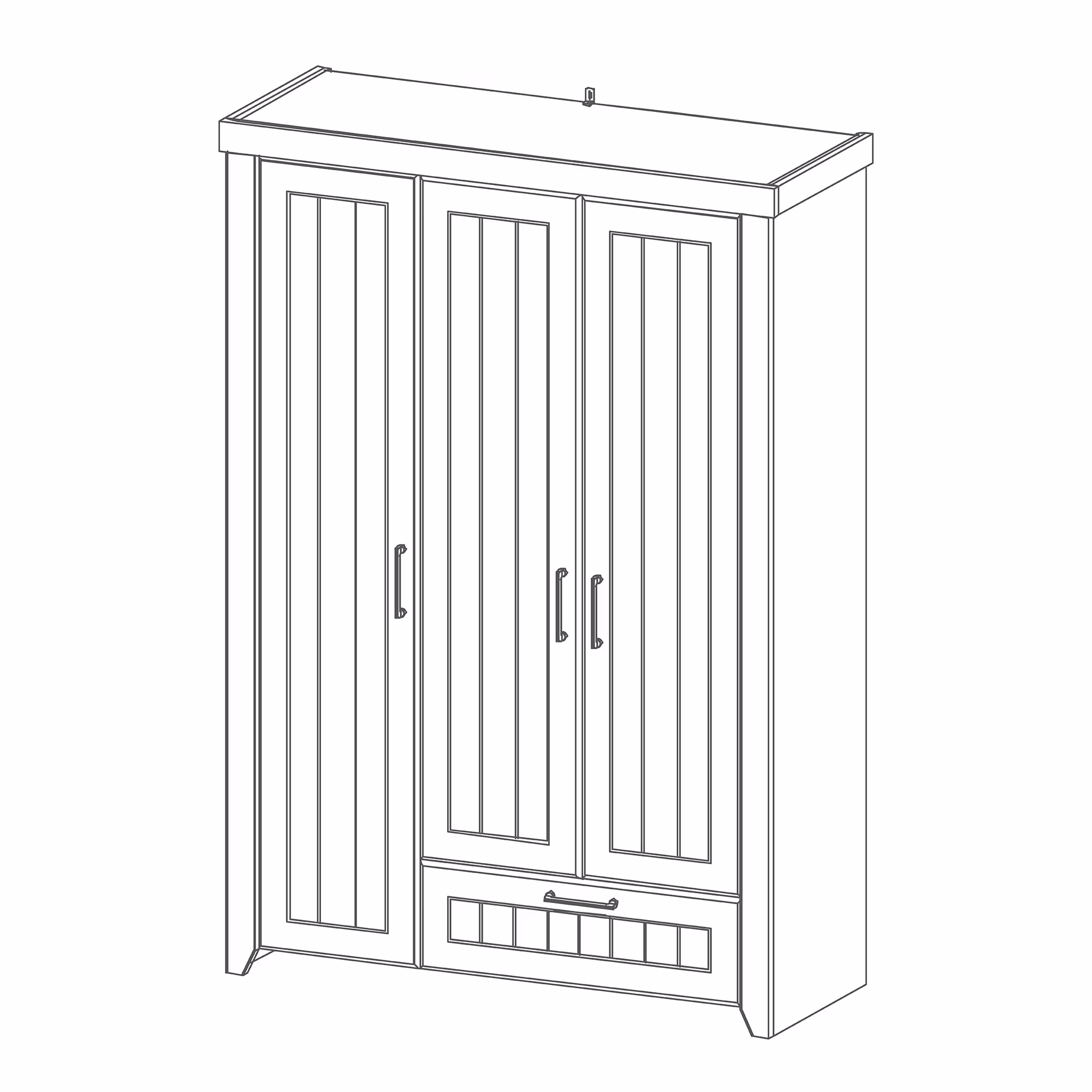 3-teiliges Spar-Set Babyzimmer Ella - Jamouz