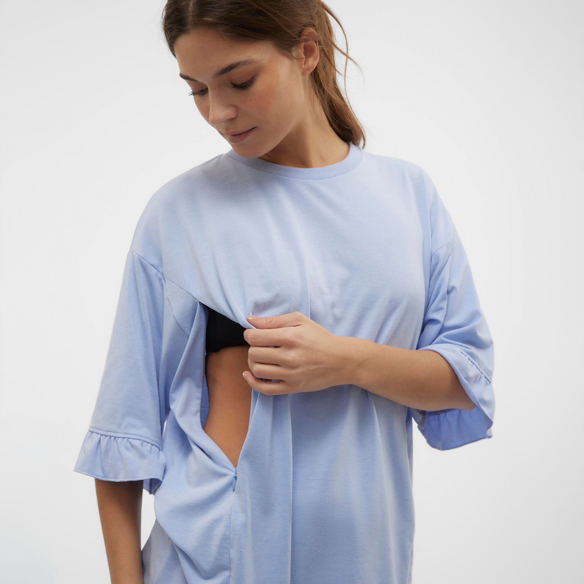 T-Shirt Brunnera Blue - Jamouz