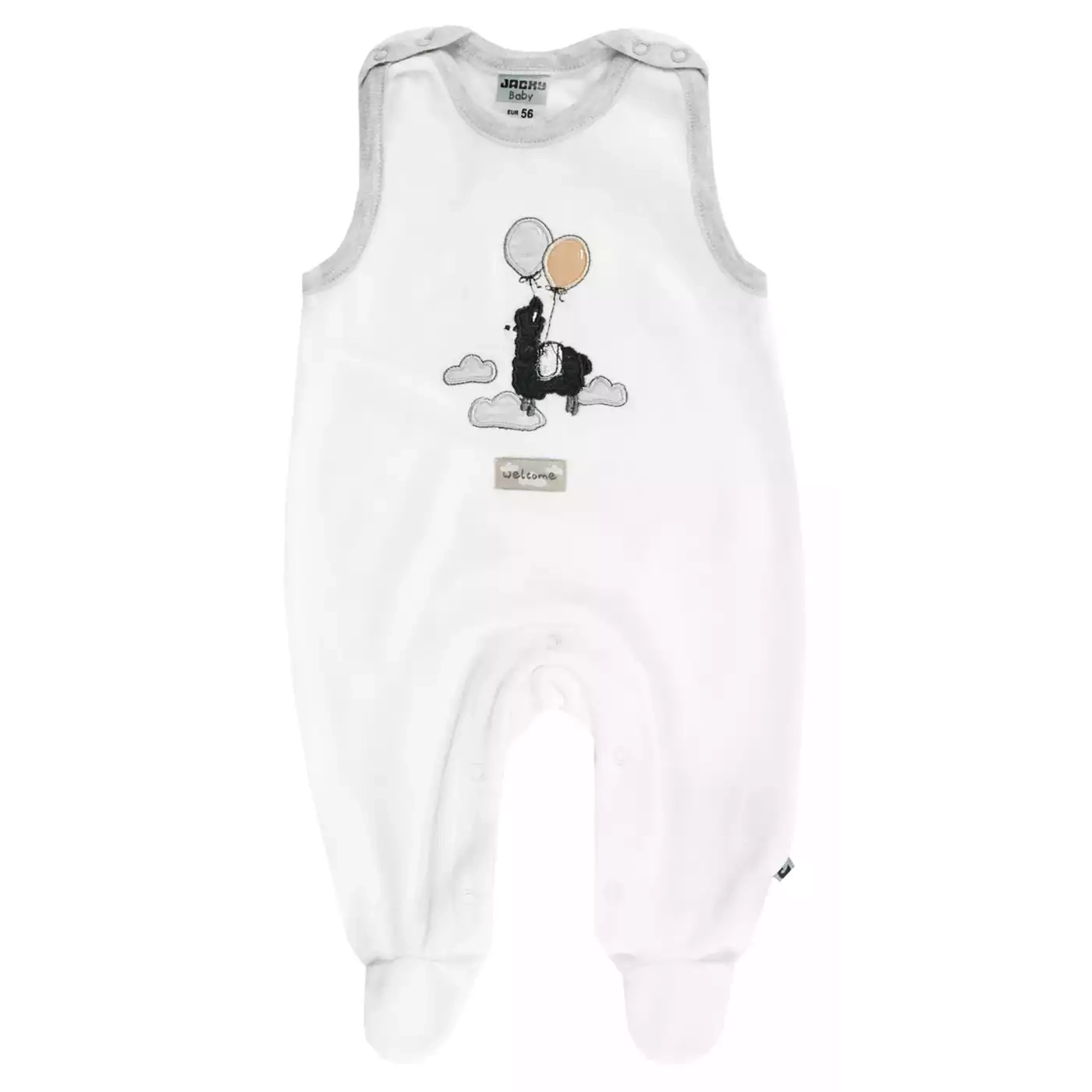 Nicki-Strampler Lama mit Luftballon - Jamouz