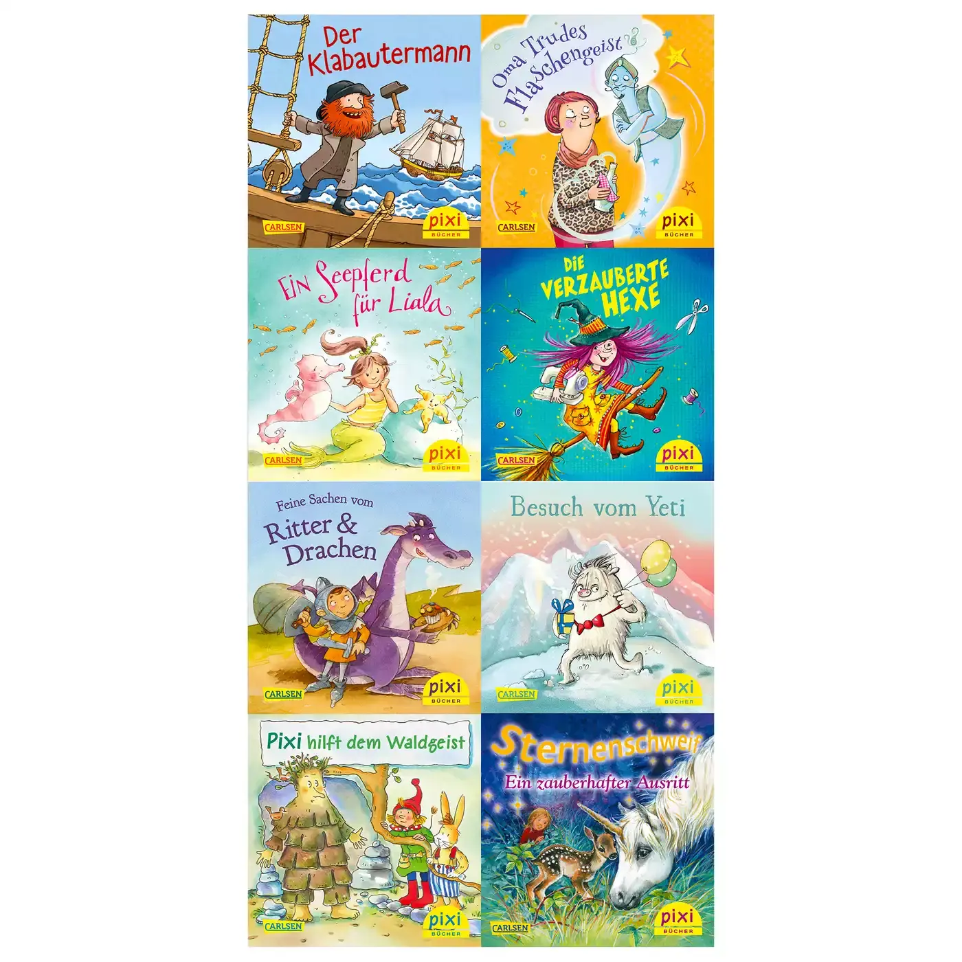 Pixi Serie - Nixe, Drache, Flaschengeist - Jamouz