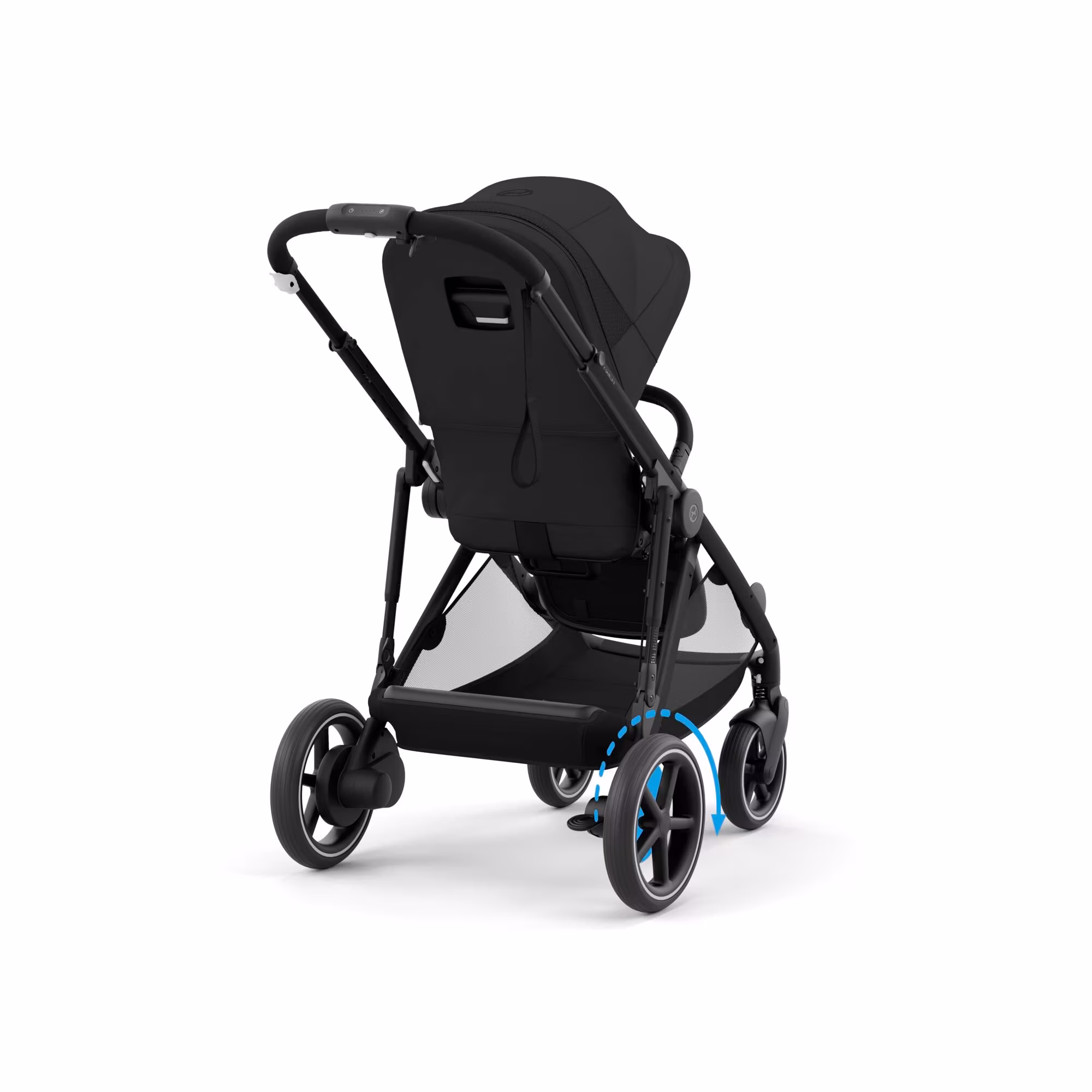 Set e-Gazelle S Moon Black mit Wanne - Jamouz