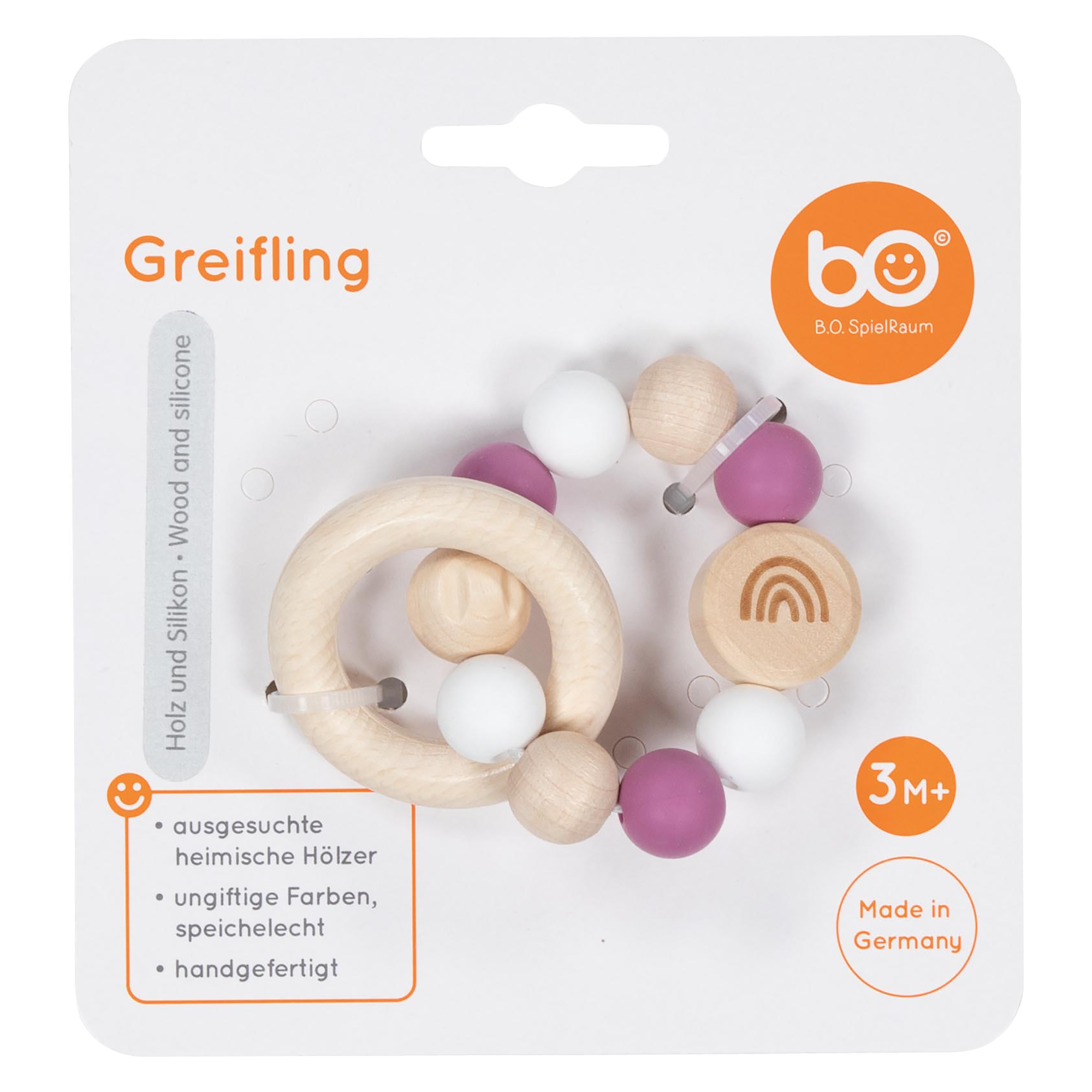 Greifling Elastik Regenbogen - Jamouz