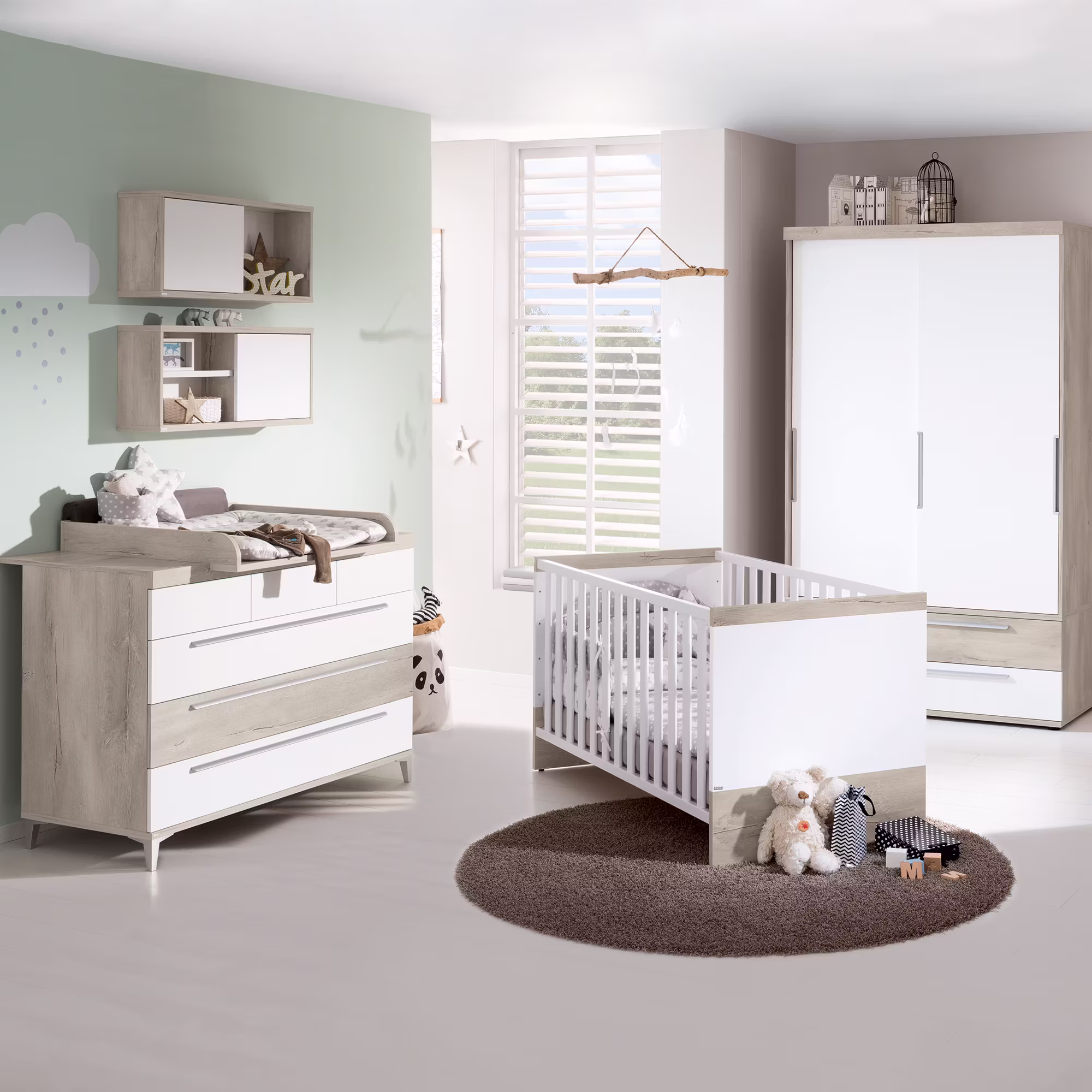 4-teiliges Spar-Set Babyzimmer Mathea - Jamouz