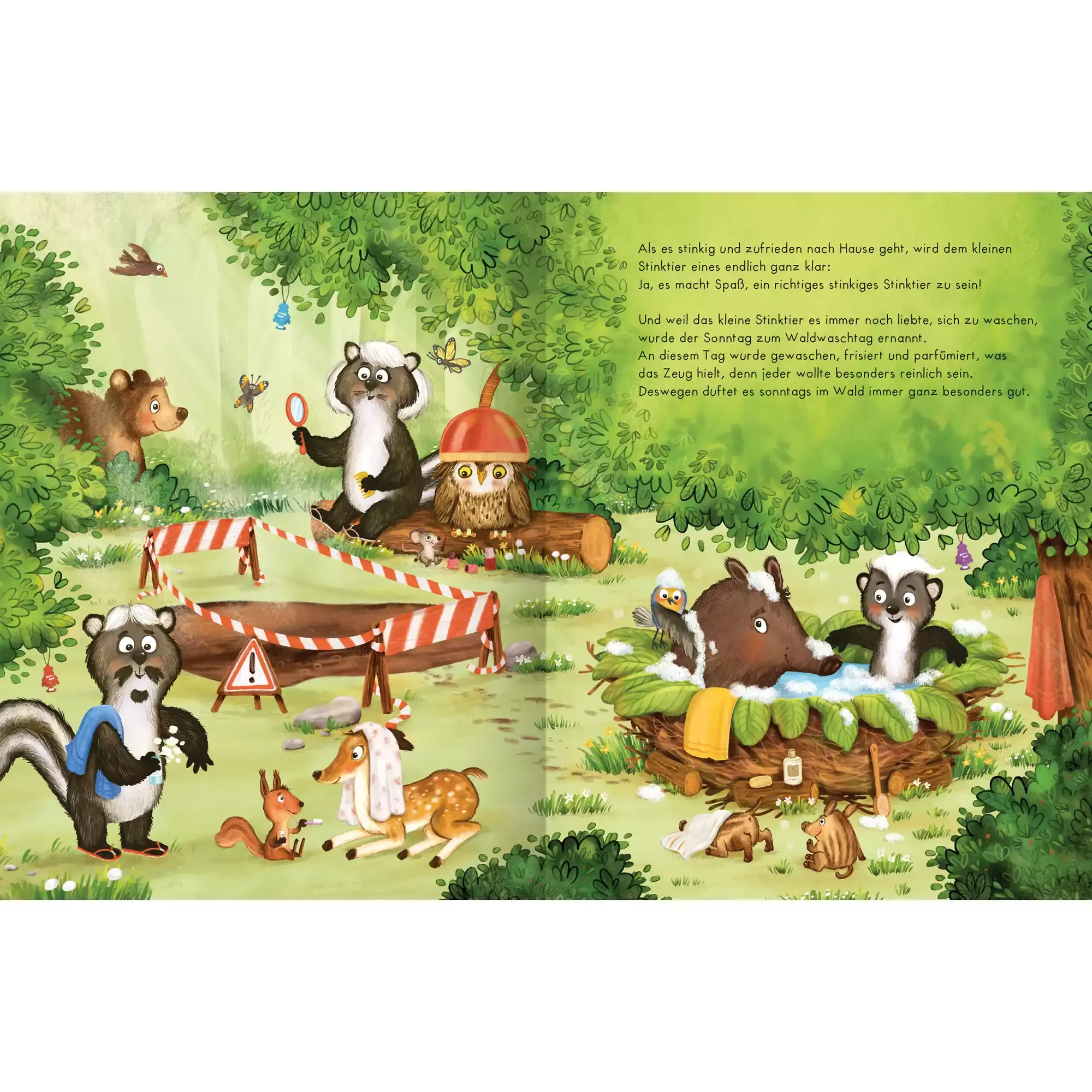 Das kleine Stinktier Riechtsogut - Jamouz