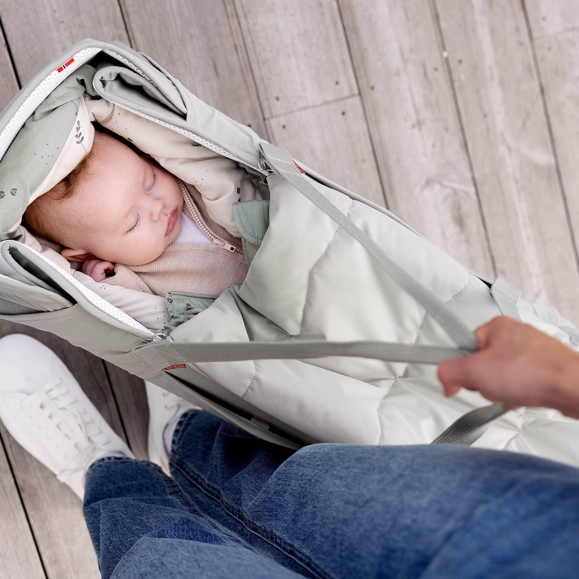 Carry Me Grey Cream - Jamouz