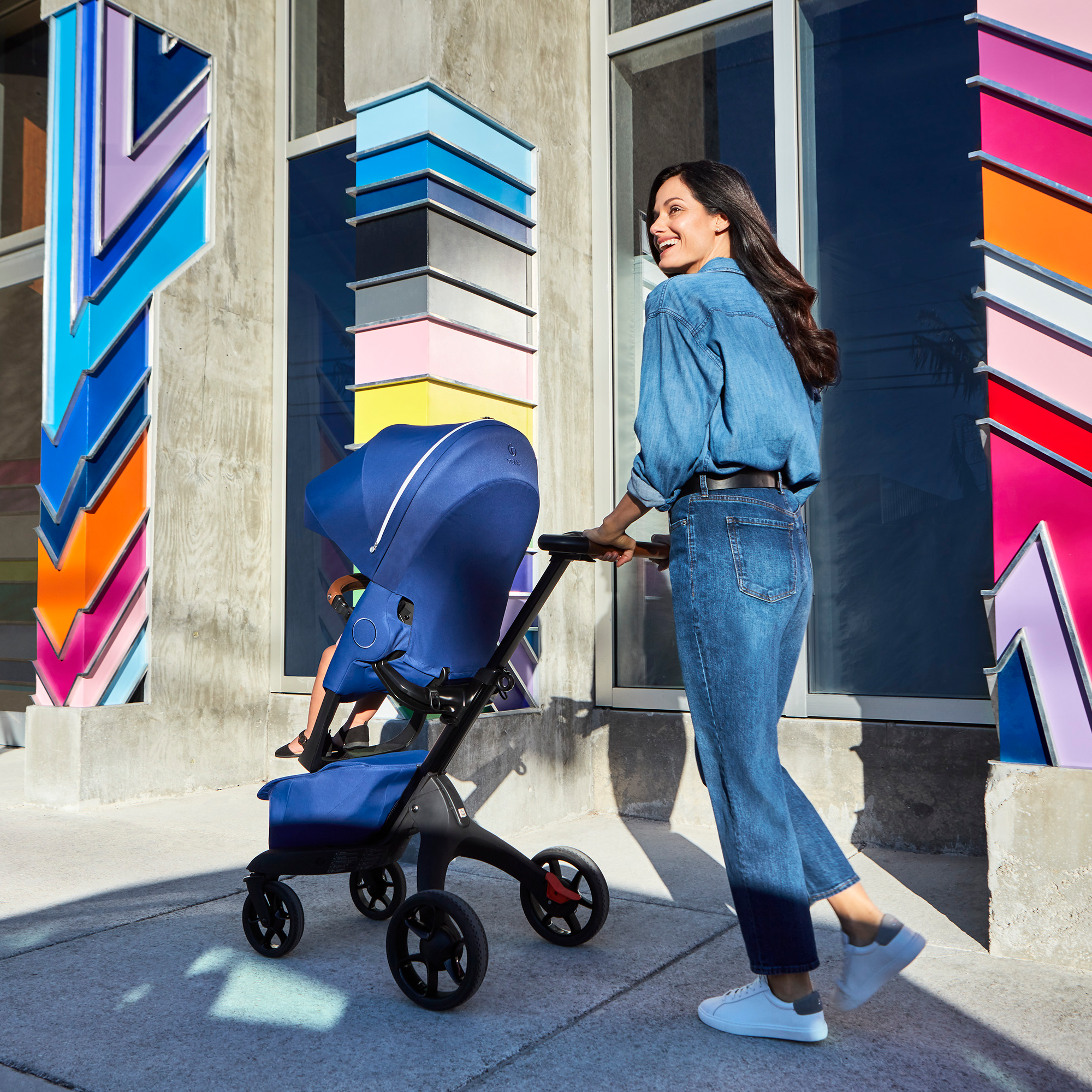 Set Xplory® X Cool Teal mit Babywanne - Jamouz