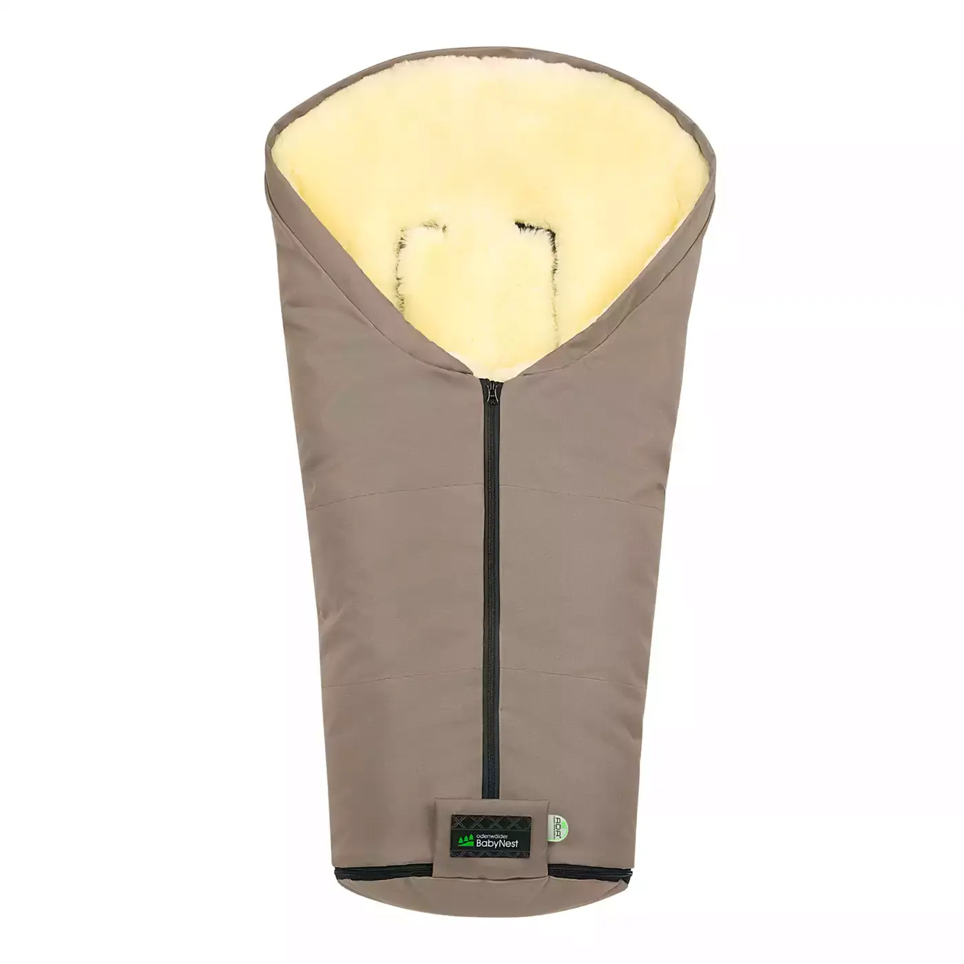 Lammfell-Fußsack Henry Chocolate - Jamouz