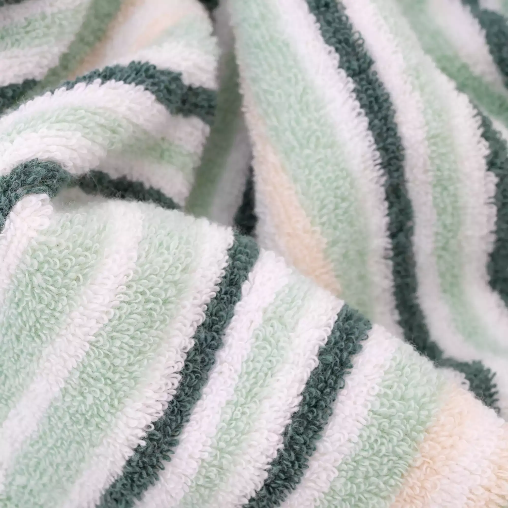Kapuzenbadetuch Striped - Jamouz