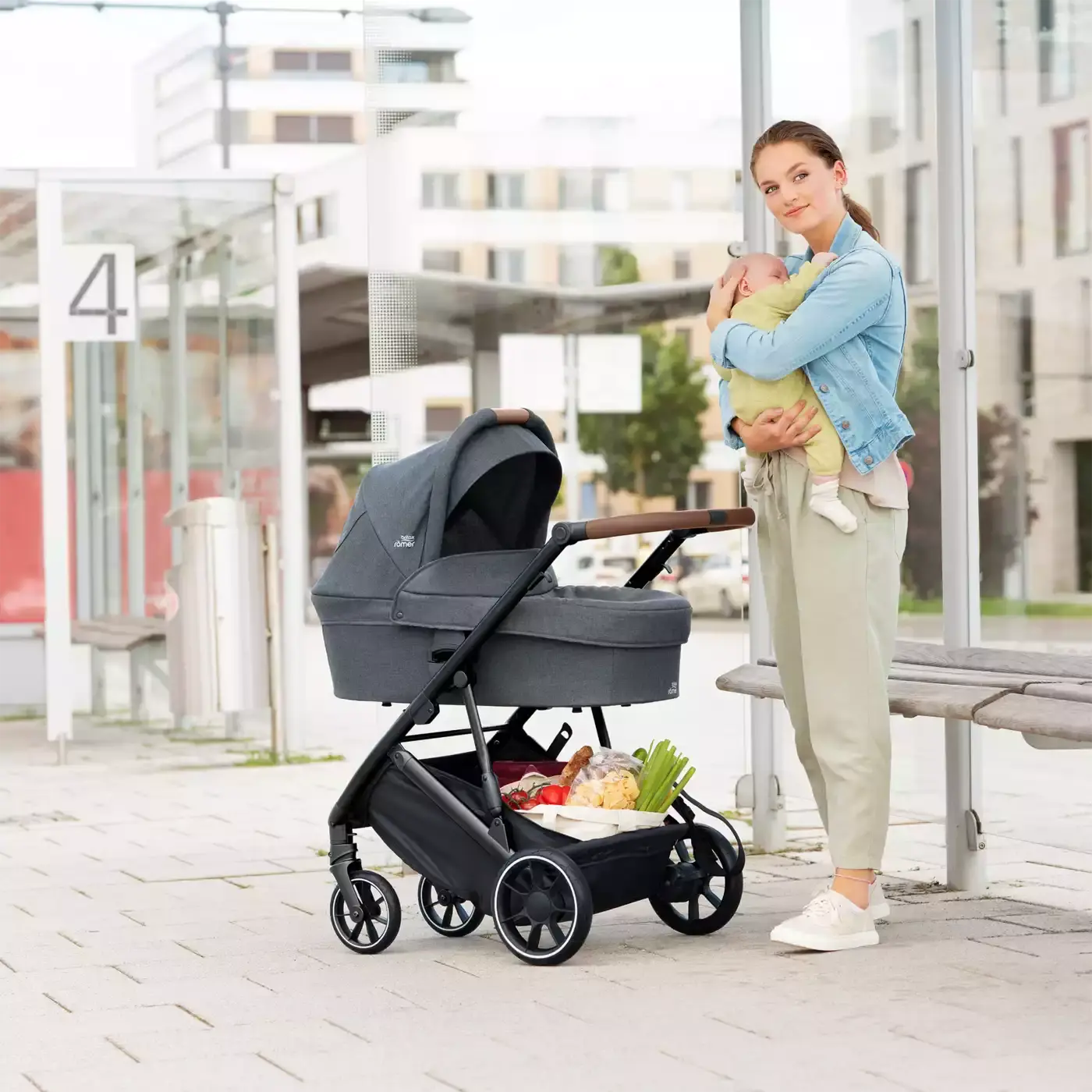 STRIDER M Babywanne Black Shadow - Jamouz