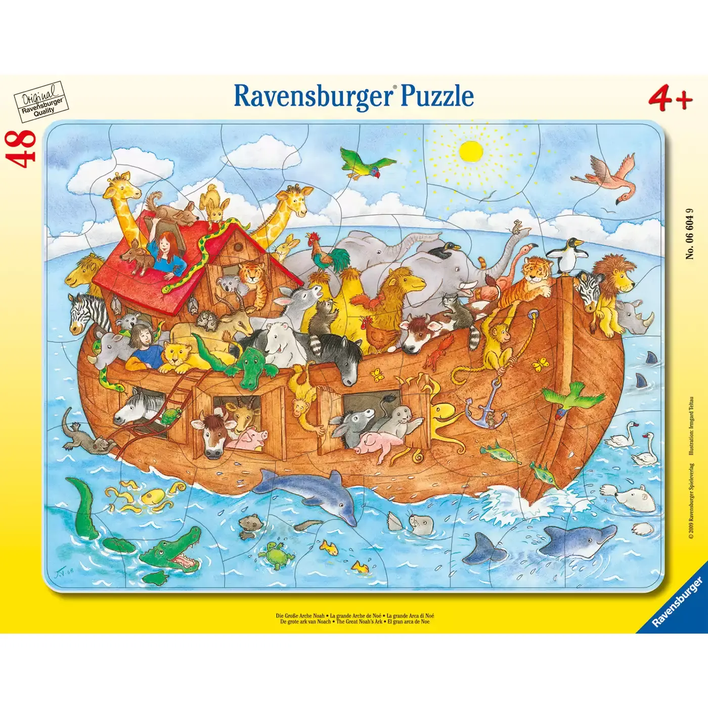 Kinderpuzzle - Die große Arche Noah - Jamouz