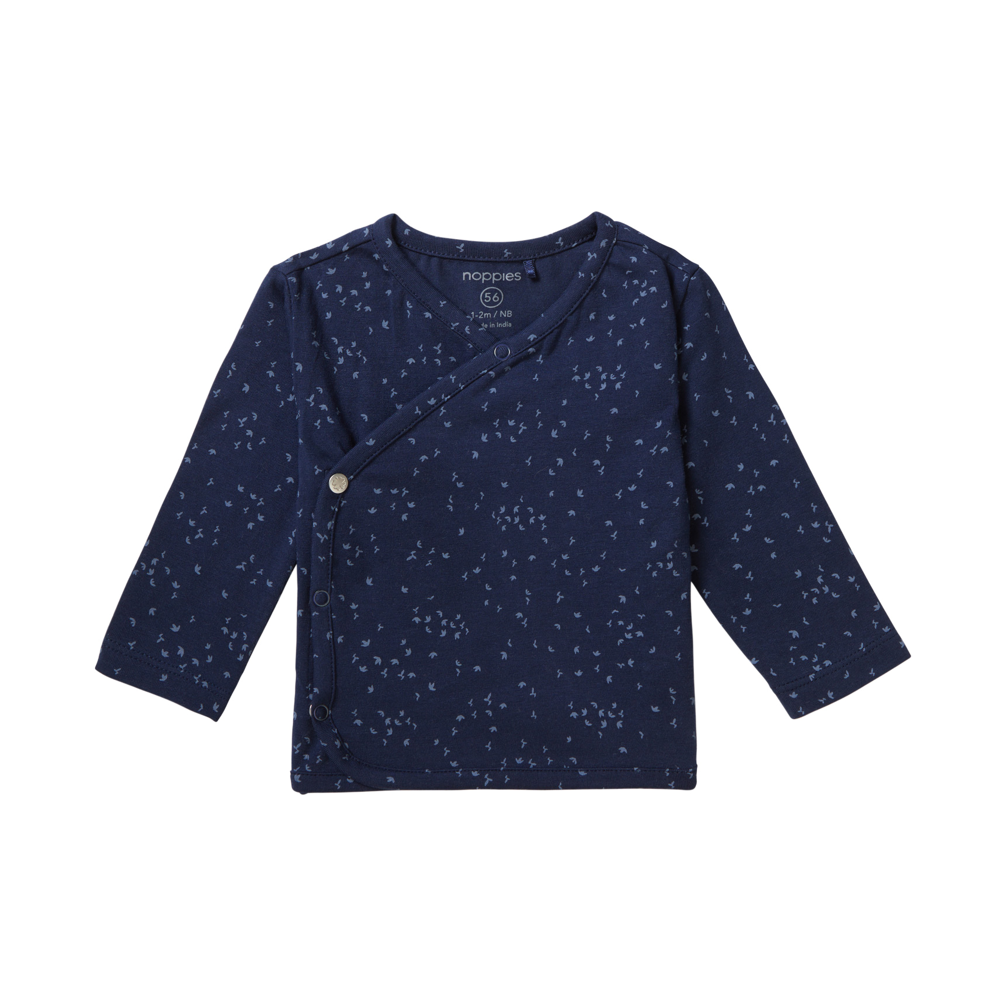 Wickelshirt Black Iris - Jamouz