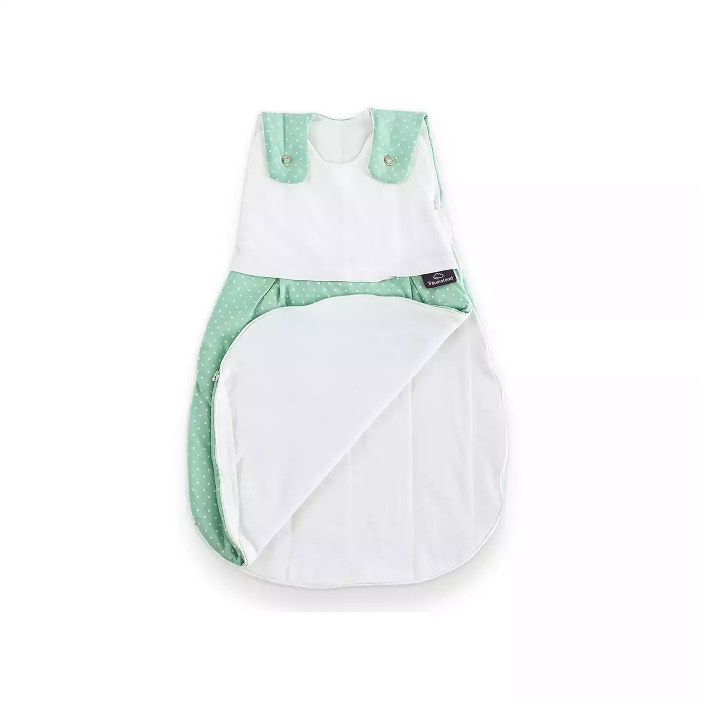 Schlafsack-Set LIEBMICH Pünktchen mint 50/56 - Jamouz