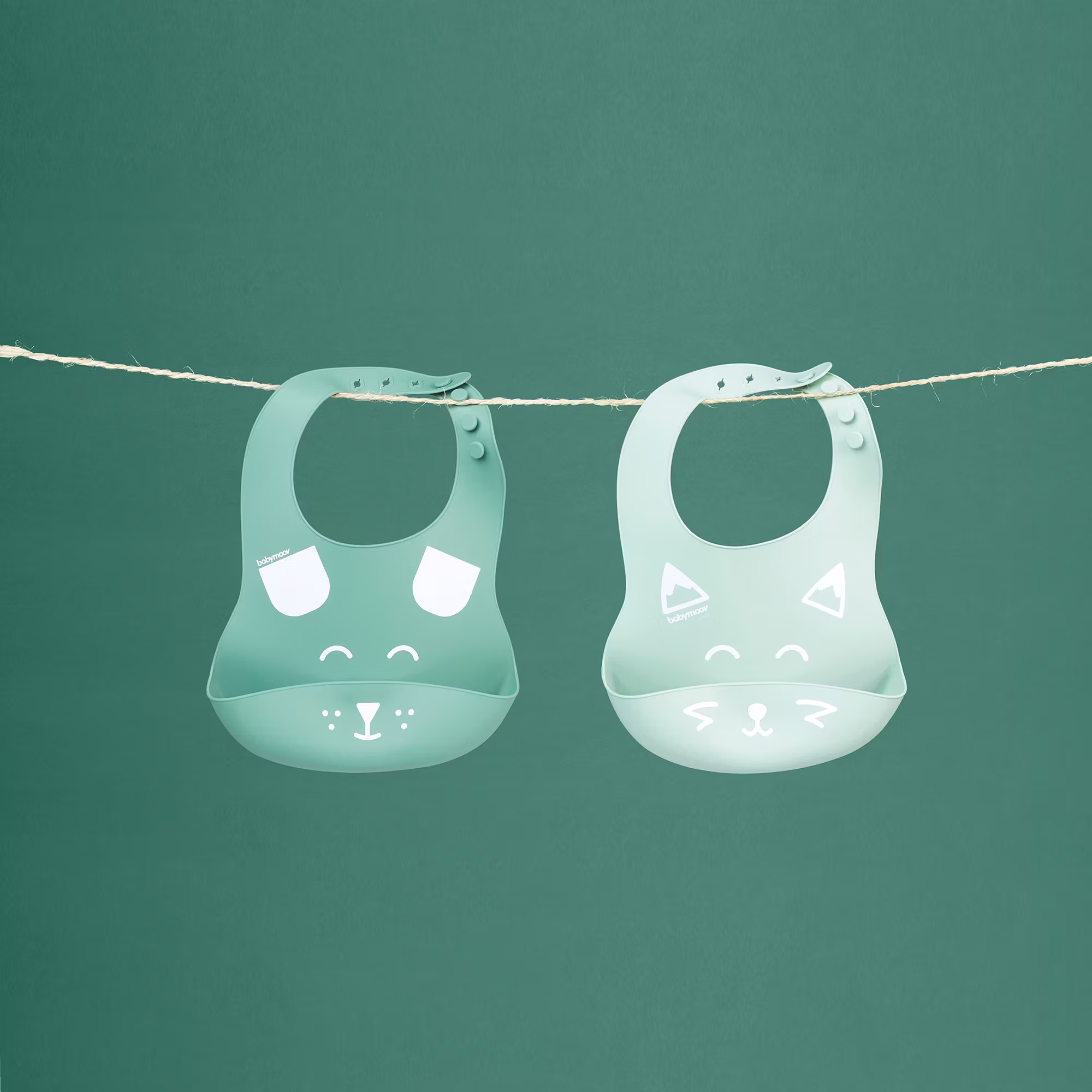 Lätzchen BIB'ISY 2er Set - Jamouz