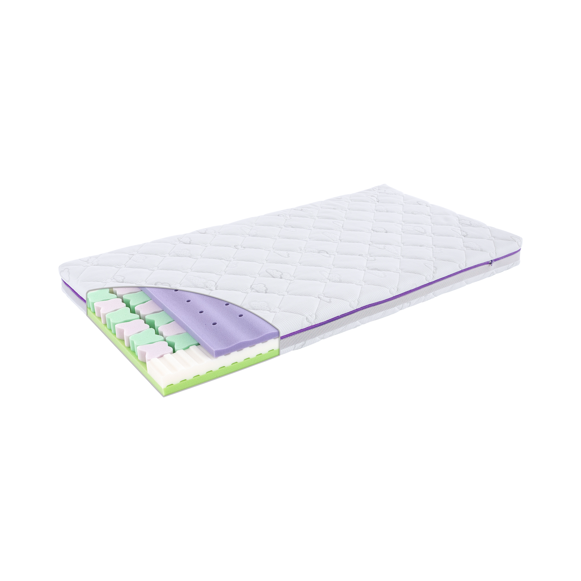 Babymatratze Butterfly 70 x 140 cm - Jamouz